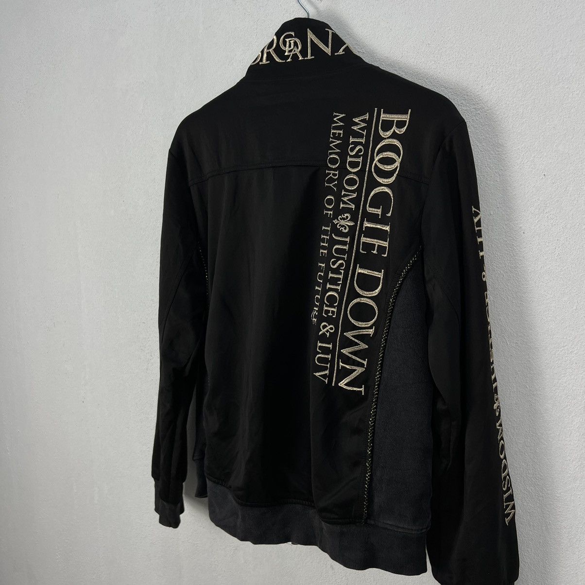 Japanese Brand RARE PUNK STYLE JACKET GLADIATE BLACK & GOLD Size US L / EU 52-54 / 3 - 9 Thumbnail