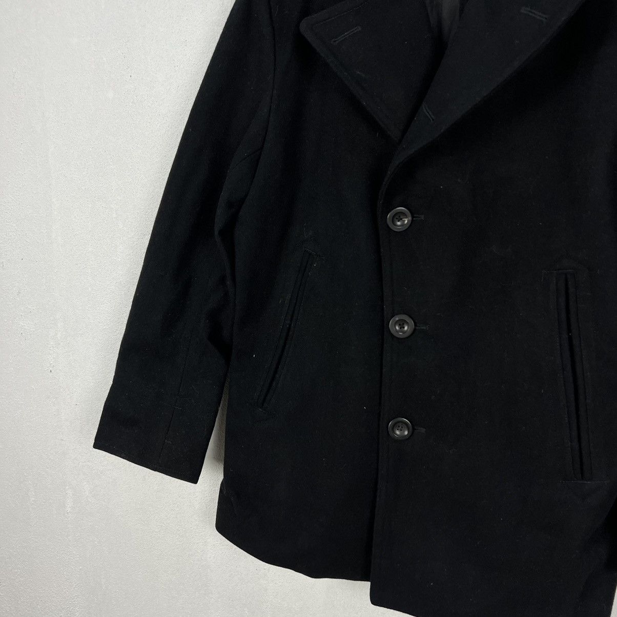Japanese Brand VINTAGE ULTIMATE BLACK WOOL DOUBLE BREAST JACKET Size US M / EU 48-50 / 2 - 4 Thumbnail