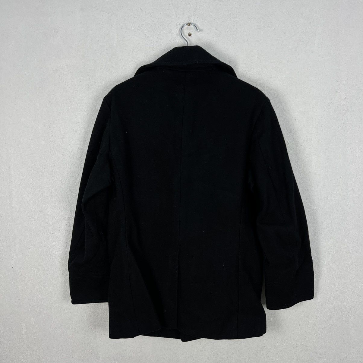 Japanese Brand VINTAGE ULTIMATE BLACK WOOL DOUBLE BREAST JACKET Size US M / EU 48-50 / 2 - 11 Thumbnail