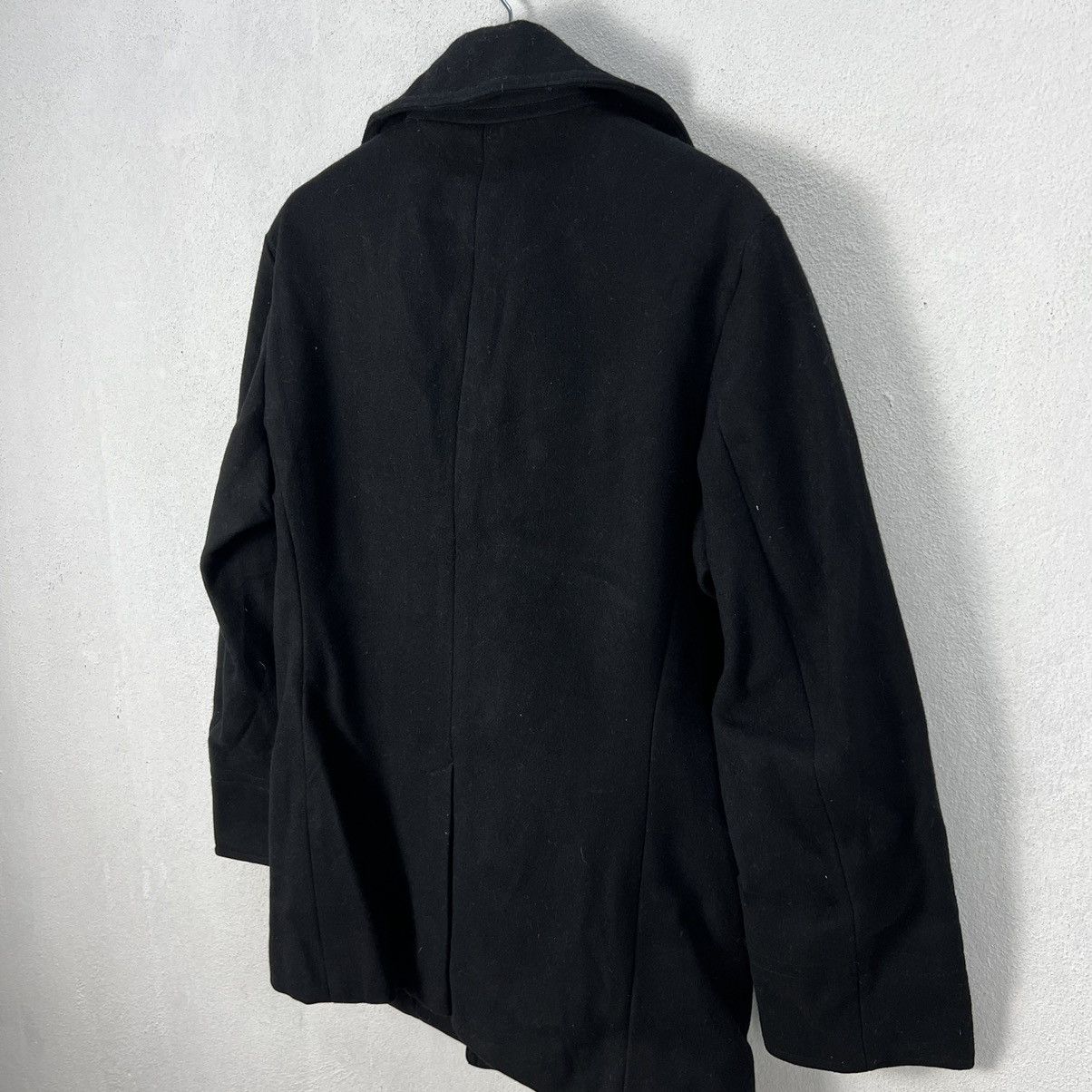 Japanese Brand VINTAGE ULTIMATE BLACK WOOL DOUBLE BREAST JACKET Size US M / EU 48-50 / 2 - 12 Thumbnail