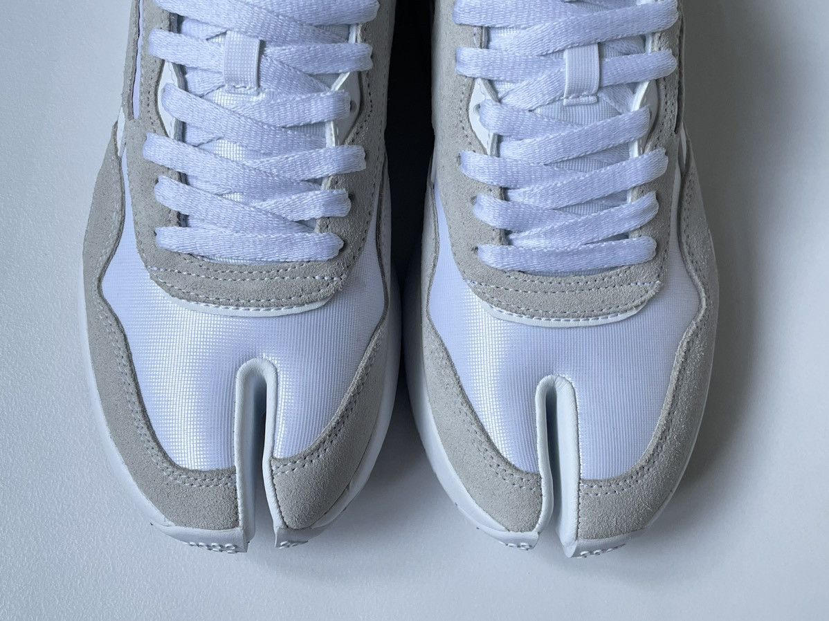 Maison Margiela White ‘Tabi Project 0 CL’ Sneakers Size US 13 / EU 46 - 8 Thumbnail