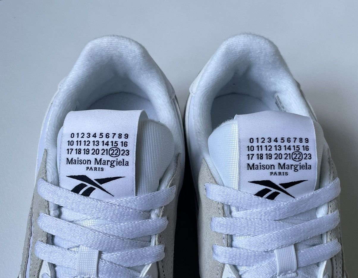 Maison Margiela White ‘Tabi Project 0 CL’ Sneakers Size US 13 / EU 46 - 6 Thumbnail