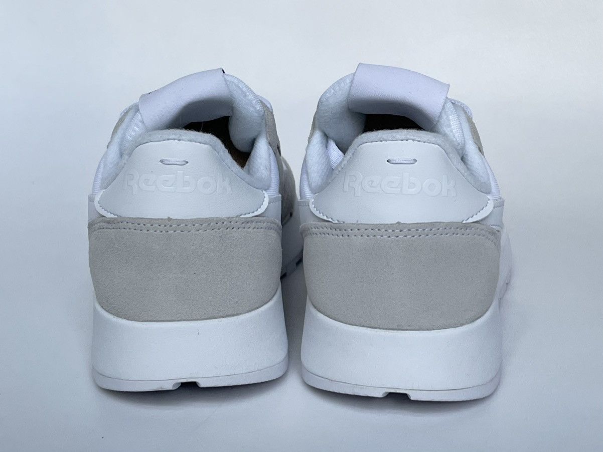 Maison Margiela White ‘Tabi Project 0 CL’ Sneakers Size US 13 / EU 46 - 10 Thumbnail