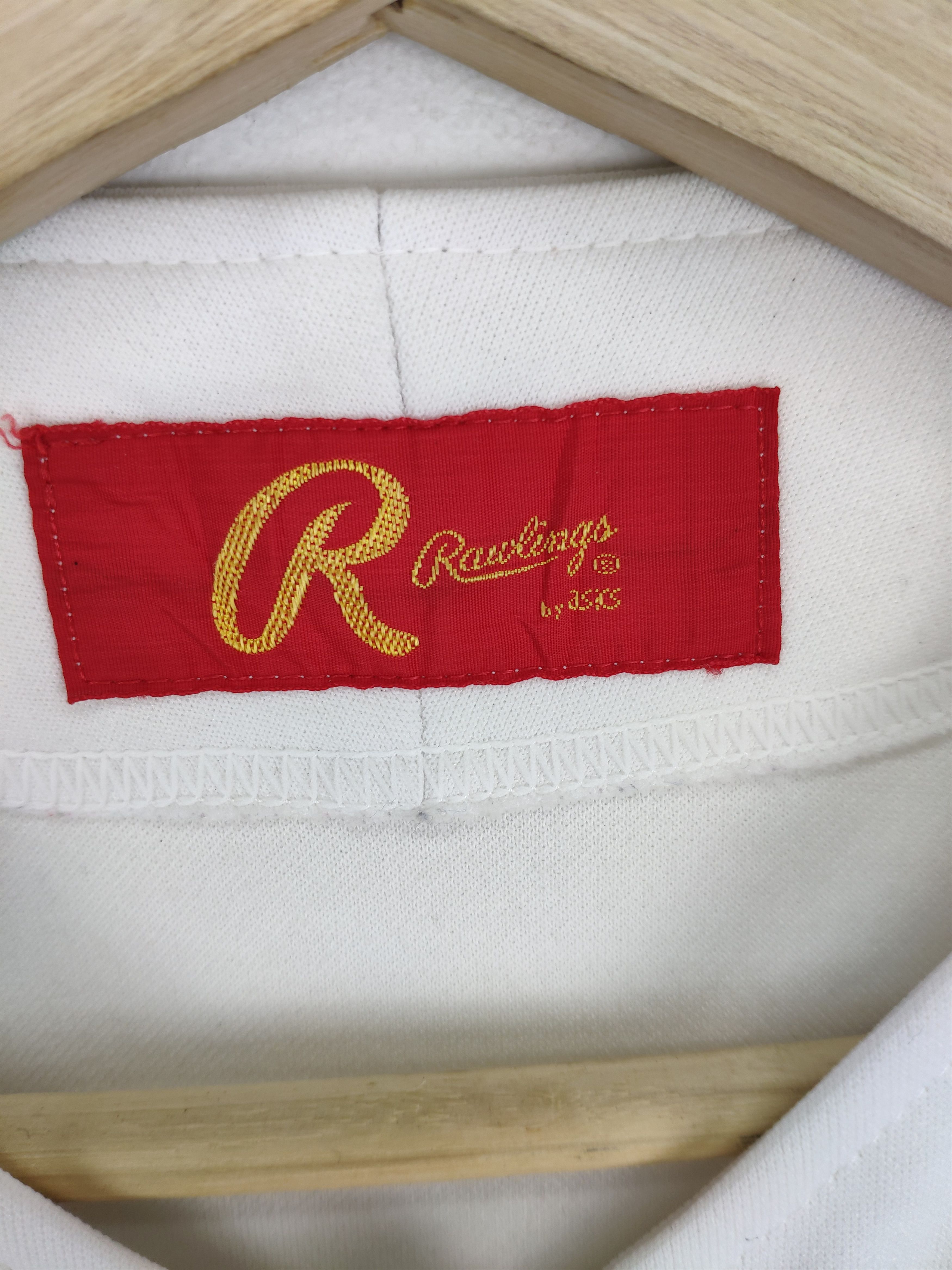 NFL × Vintage Vintage 1990s Shirt Button Up Rawlings Asics Size US M / EU 48-50 / 2 - 7 Thumbnail