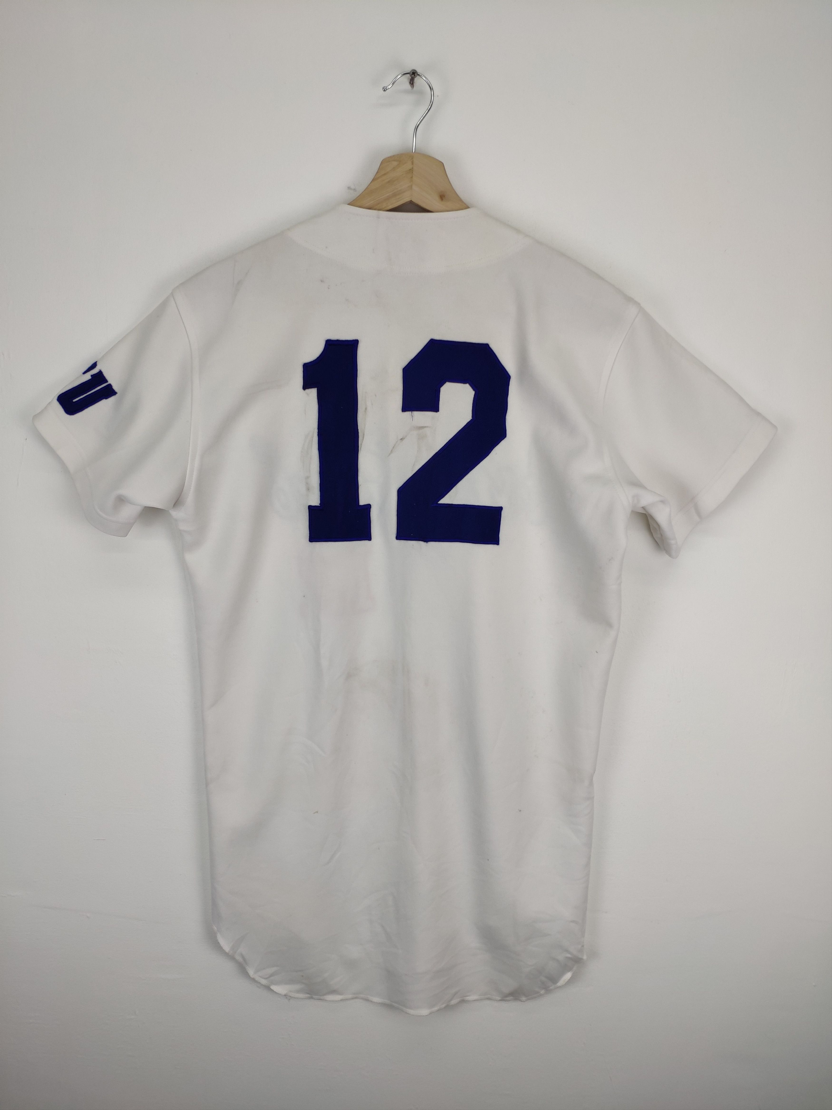 NFL × Vintage Vintage 1990s Shirt Button Up Rawlings Asics Size US M / EU 48-50 / 2 - 11 Thumbnail