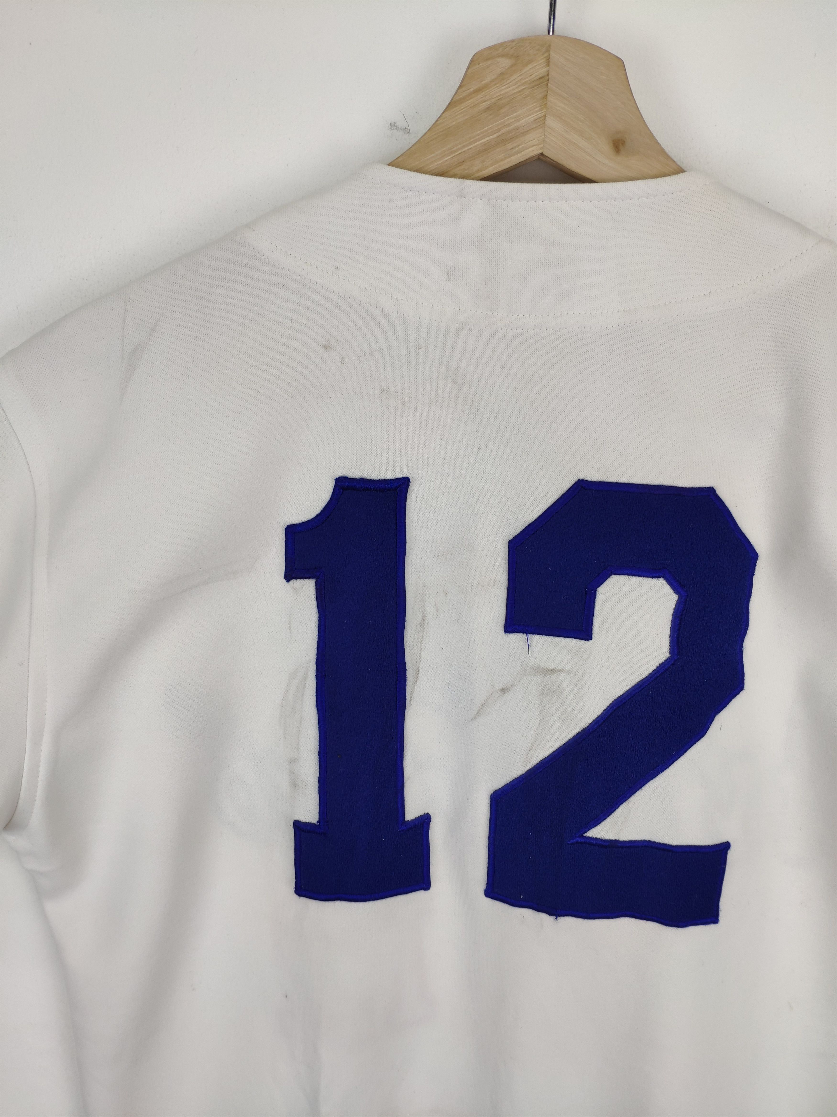NFL × Vintage Vintage 1990s Shirt Button Up Rawlings Asics Size US M / EU 48-50 / 2 - 9 Thumbnail