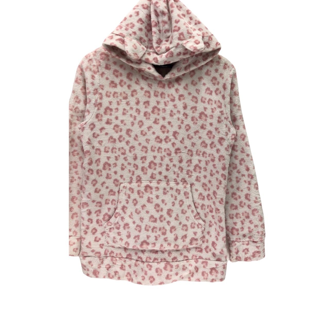 Japanese Brand × Vintage Vintage Nice Design Full Print Fleece Hoddie Size S / US 4 / IT 40 - 3 Thumbnail