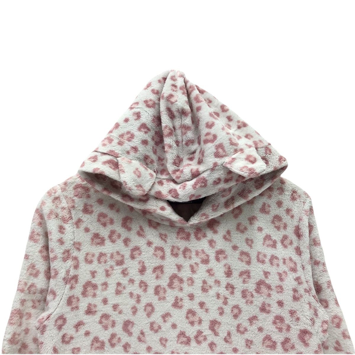 Japanese Brand × Vintage Vintage Nice Design Full Print Fleece Hoddie Size S / US 4 / IT 40 - 2 Thumbnail
