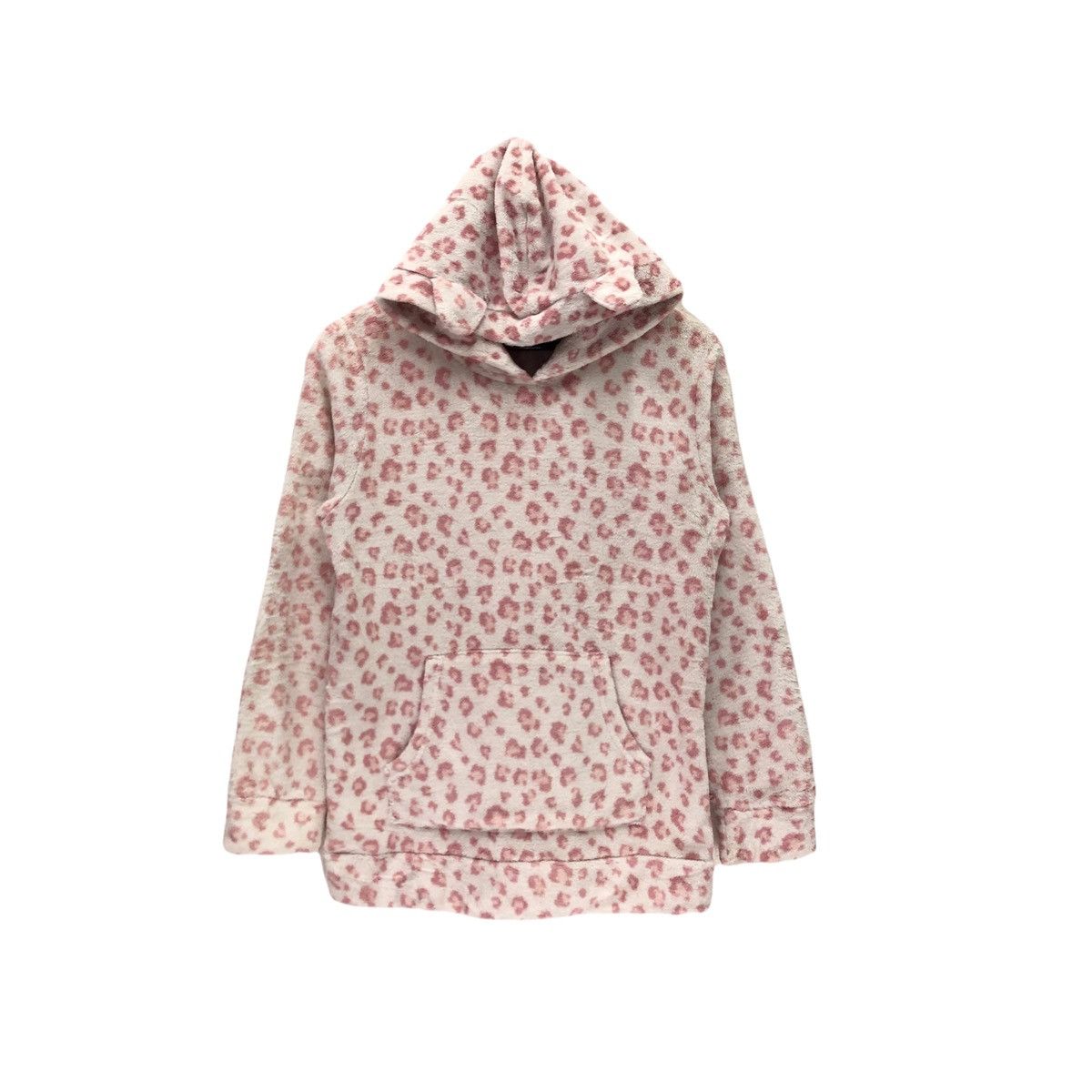 Japanese Brand × Vintage Vintage Nice Design Full Print Fleece Hoddie Size S / US 4 / IT 40 - 1 Thumbnail