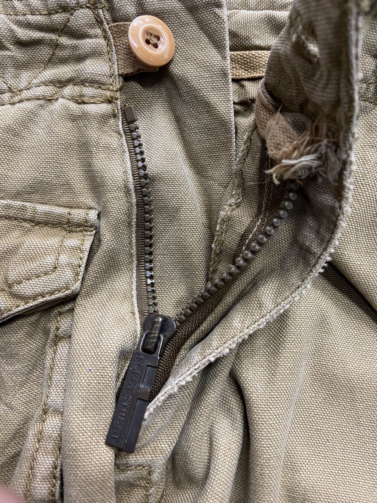 Issey Miyake × Tete Homme Fleet Sheet Baggy Parachute Cargo Multi Pocket Pants Size US 32 / EU 48 - 13 Thumbnail