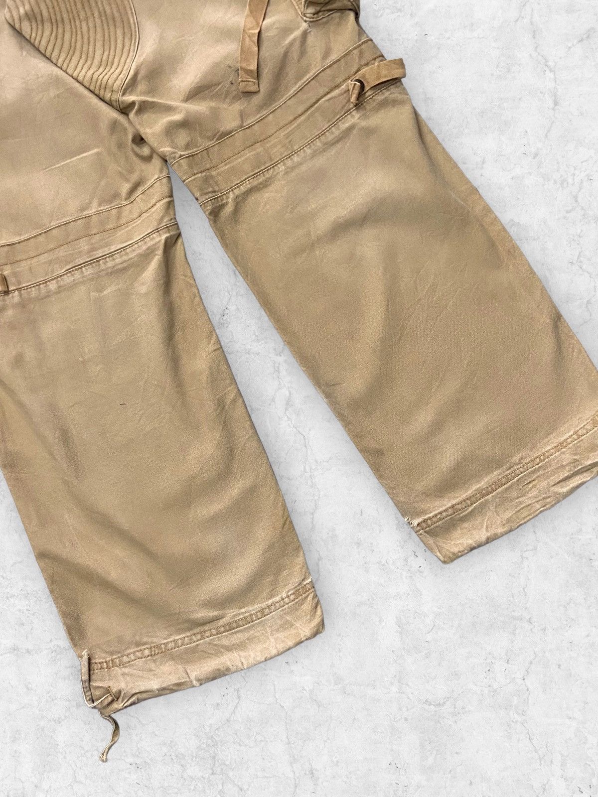 Issey Miyake × Tete Homme Fleet Sheet Baggy Parachute Cargo Multi Pocket Pants Size US 32 / EU 48 - 20 Thumbnail