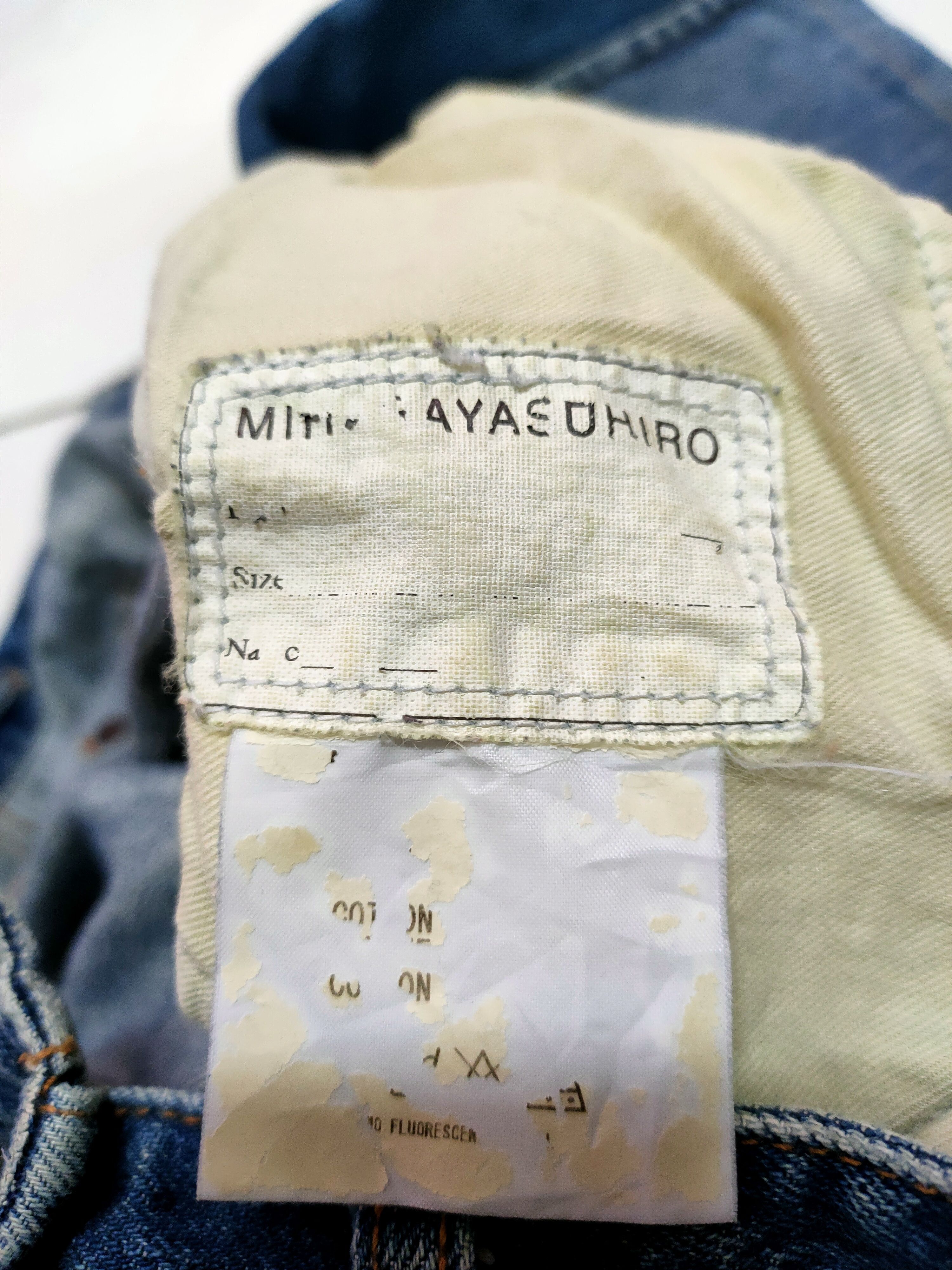 Maison MIHARA YASUHIRO Miharayasuhiro Reconstructed Denim Size US 29 - 6 Thumbnail