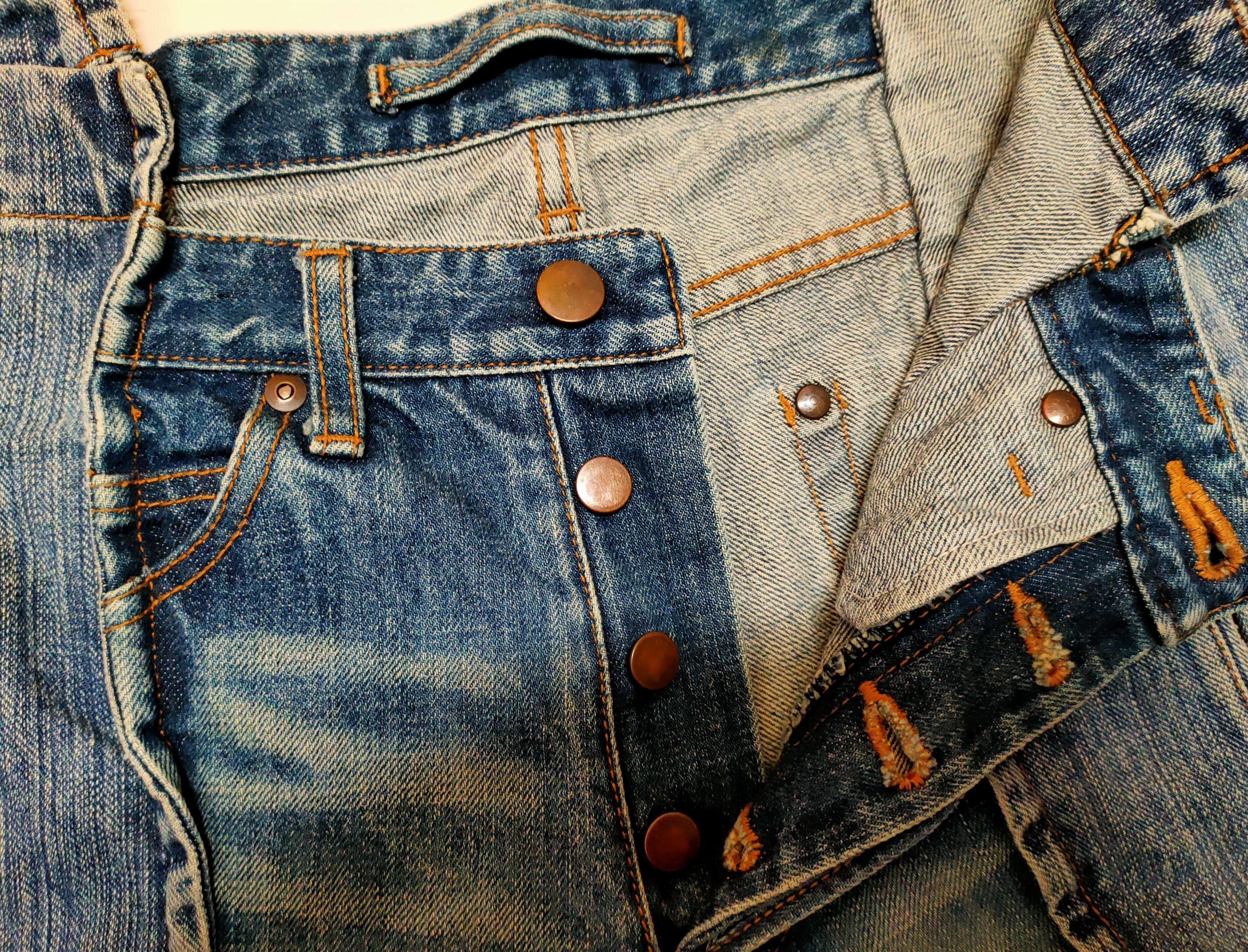 Maison MIHARA YASUHIRO Miharayasuhiro Reconstructed Denim Size US 29 - 4 Thumbnail