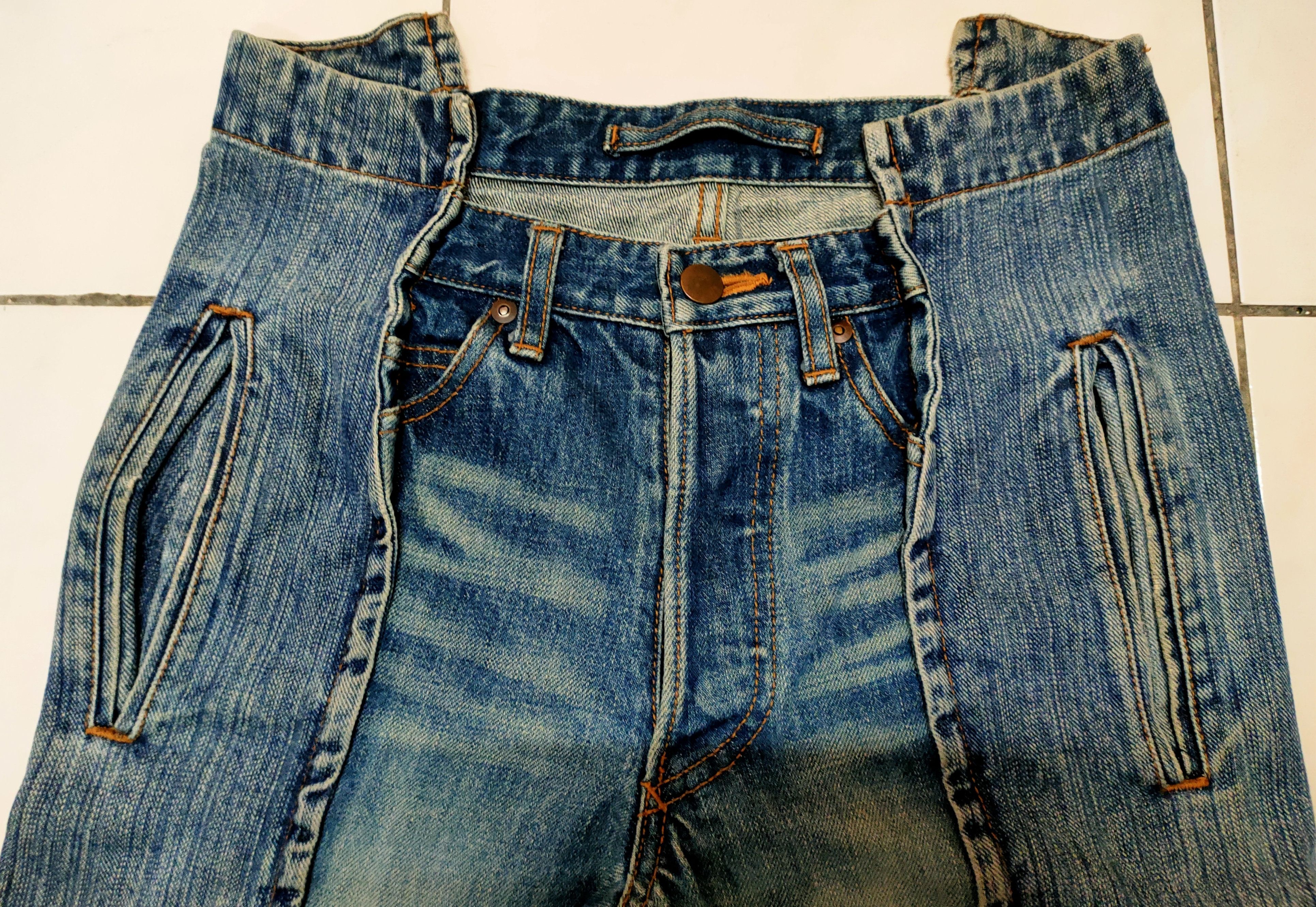 Maison MIHARA YASUHIRO Miharayasuhiro Reconstructed Denim Size US 29 - 3 Thumbnail