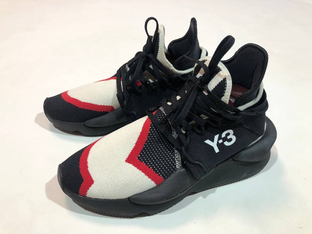 Adidas × Japanese Brand × Y-3 Adidas Y-3 Kaiwa Black White Red Size US 7.5 / EU 40-41 - 3 Thumbnail