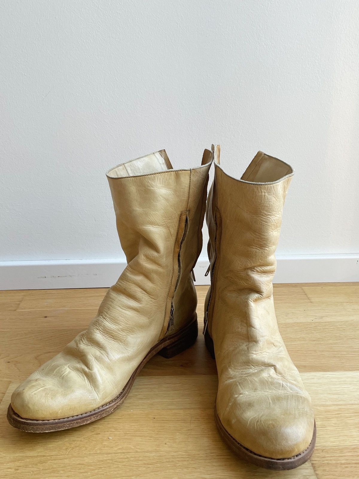 A Diciannoveventitre × A1923 ST3 High Zipper Boots | Grailed