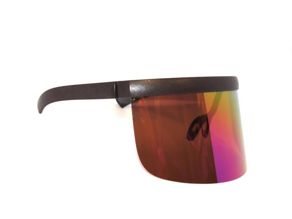 Bernhard Willhelm × Mykita MYKITA X Bernhard Willhelm Daisuke Sunglasses Red Shield Size ONE SIZE - 4 Thumbnail
