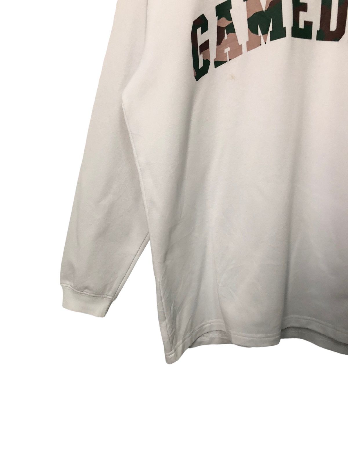 Converse × Vintage Vintage Converse Spell Out Big Logo Long Sleeve Shirt Size US L / EU 52-54 / 3 - 3 Thumbnail