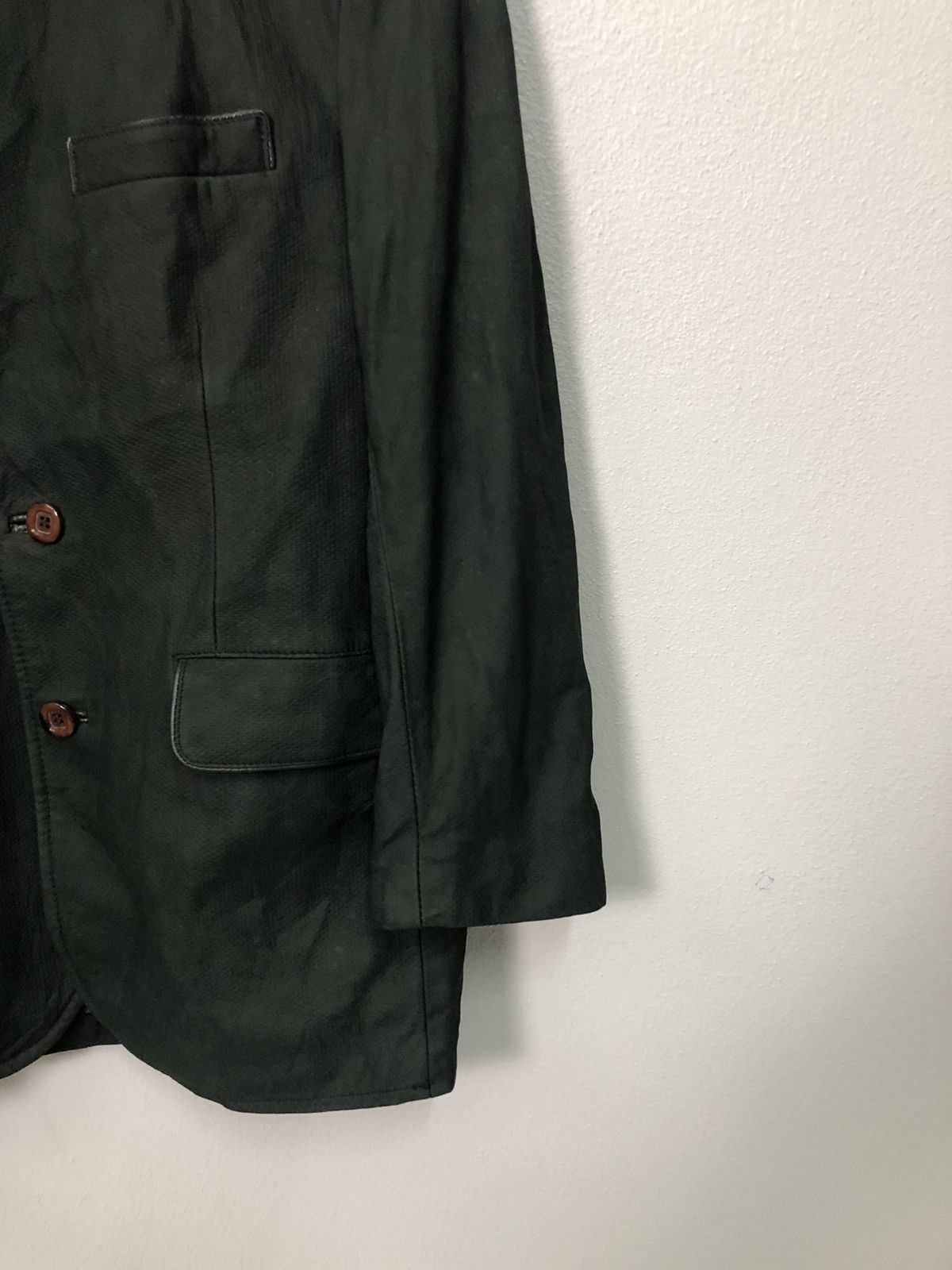 Japanese Brand × Vintage Vintage Lony G Faded Leather Blazer Coat Jacket Size US S / EU 44-46 / 1 - 2 Thumbnail