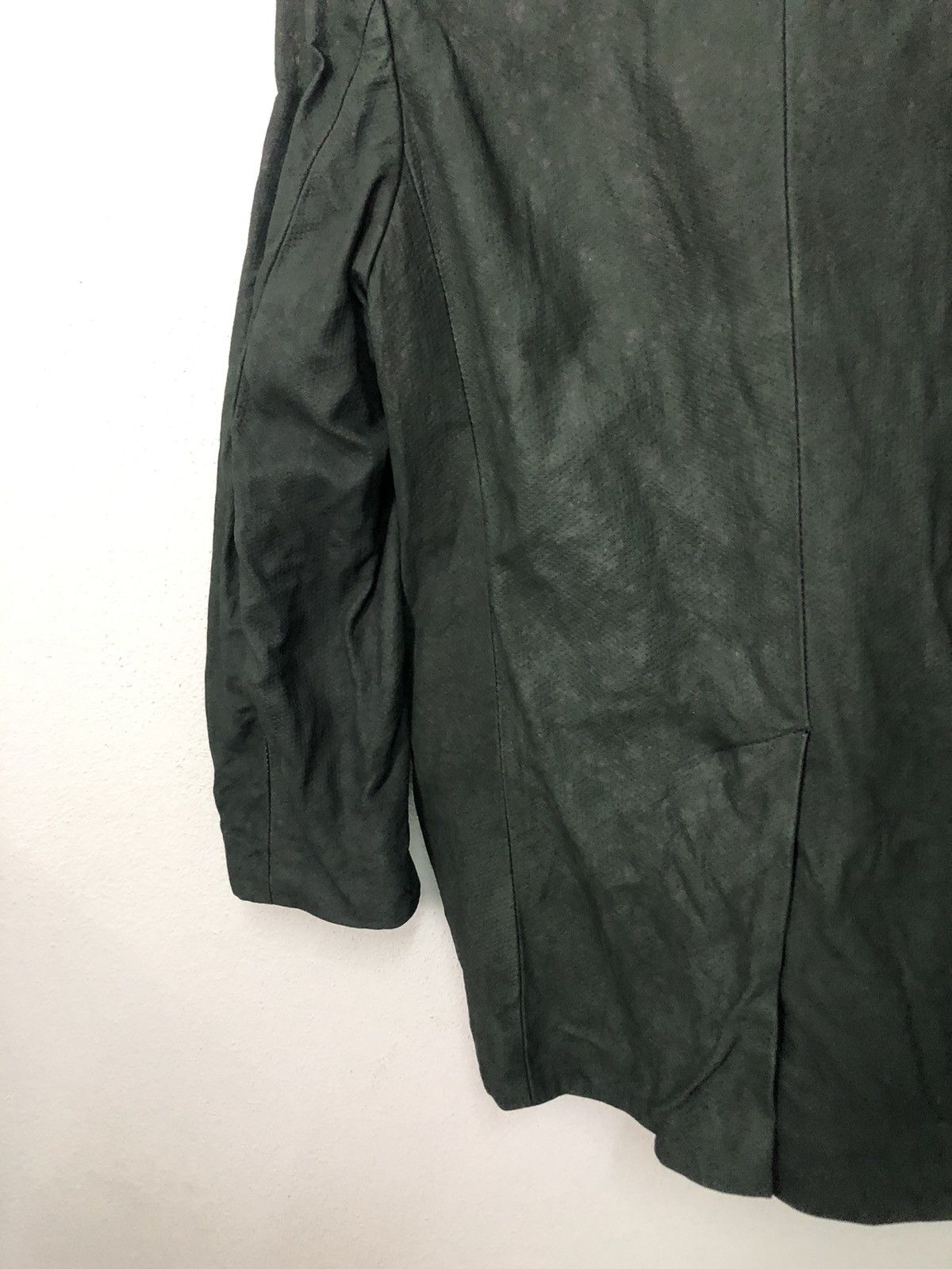 Japanese Brand × Vintage Vintage Lony G Faded Leather Blazer Coat Jacket Size US S / EU 44-46 / 1 - 7 Thumbnail