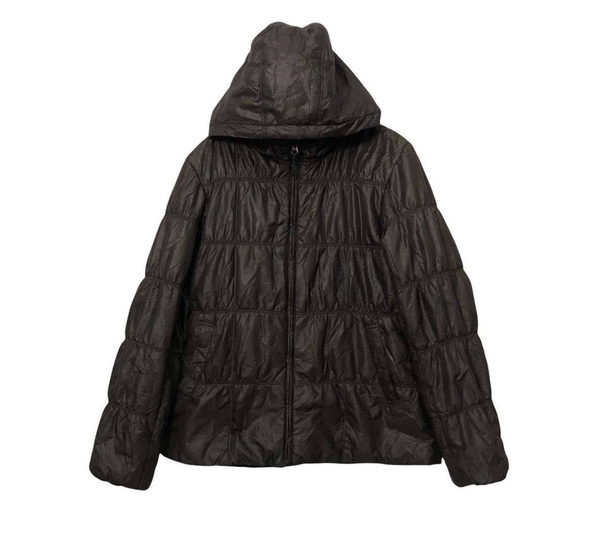 Japanese Brand Vintage Uniqlo Zipper Ups Hoodie Puffer Jacket Size US S / EU 44-46 / 1 - 1 Thumbnail