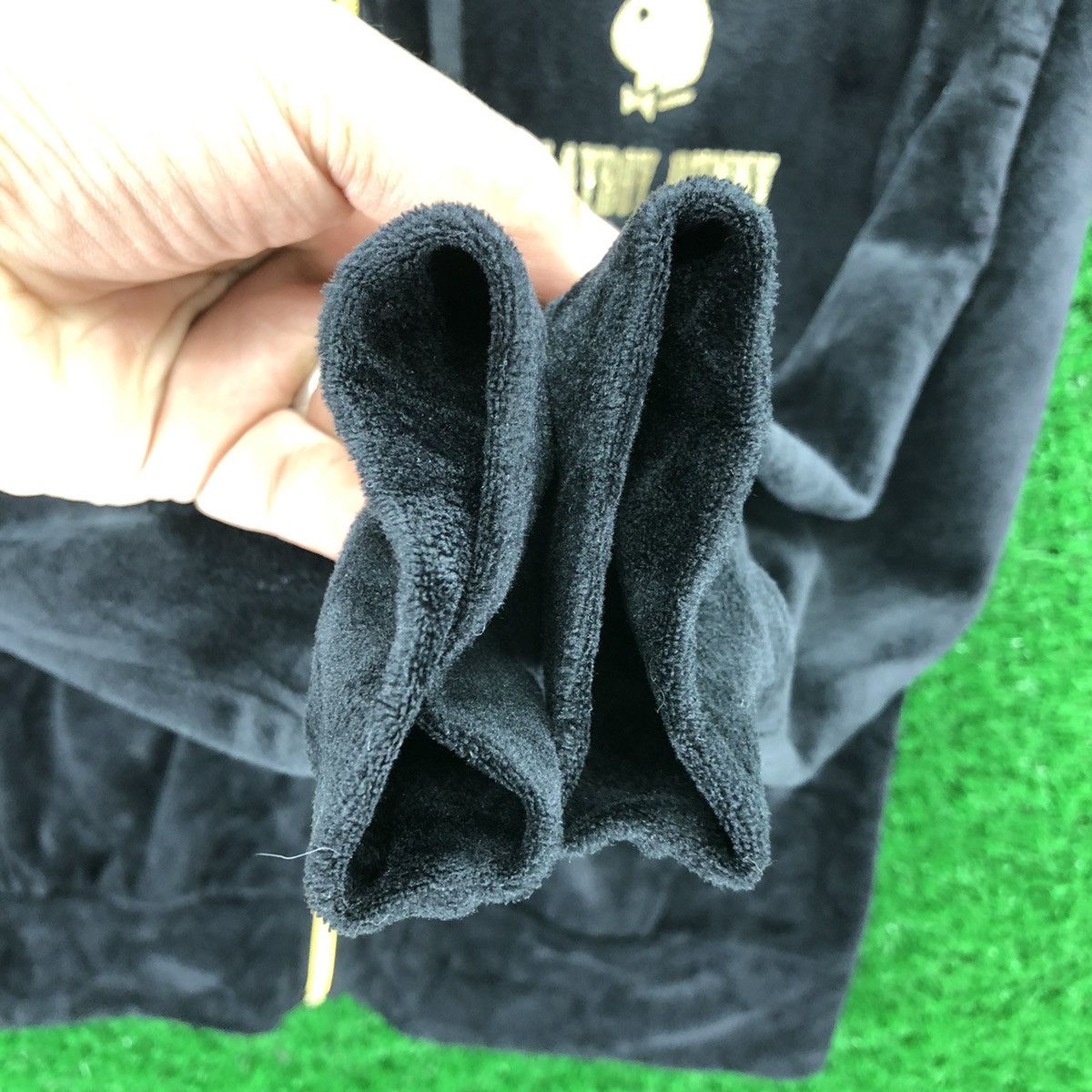 Playboy Playboy Bunny Sweater Zipper Hoodie Velvet Gold Logo Size US S / EU 44-46 / 1 - 8 Thumbnail