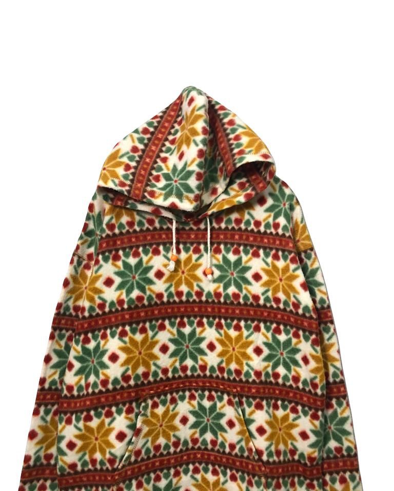 Japanese Brand Vintage Sand Beige Navajo Fullprint Hoodie Sweater Size US L / EU 52-54 / 3 - 4 Thumbnail