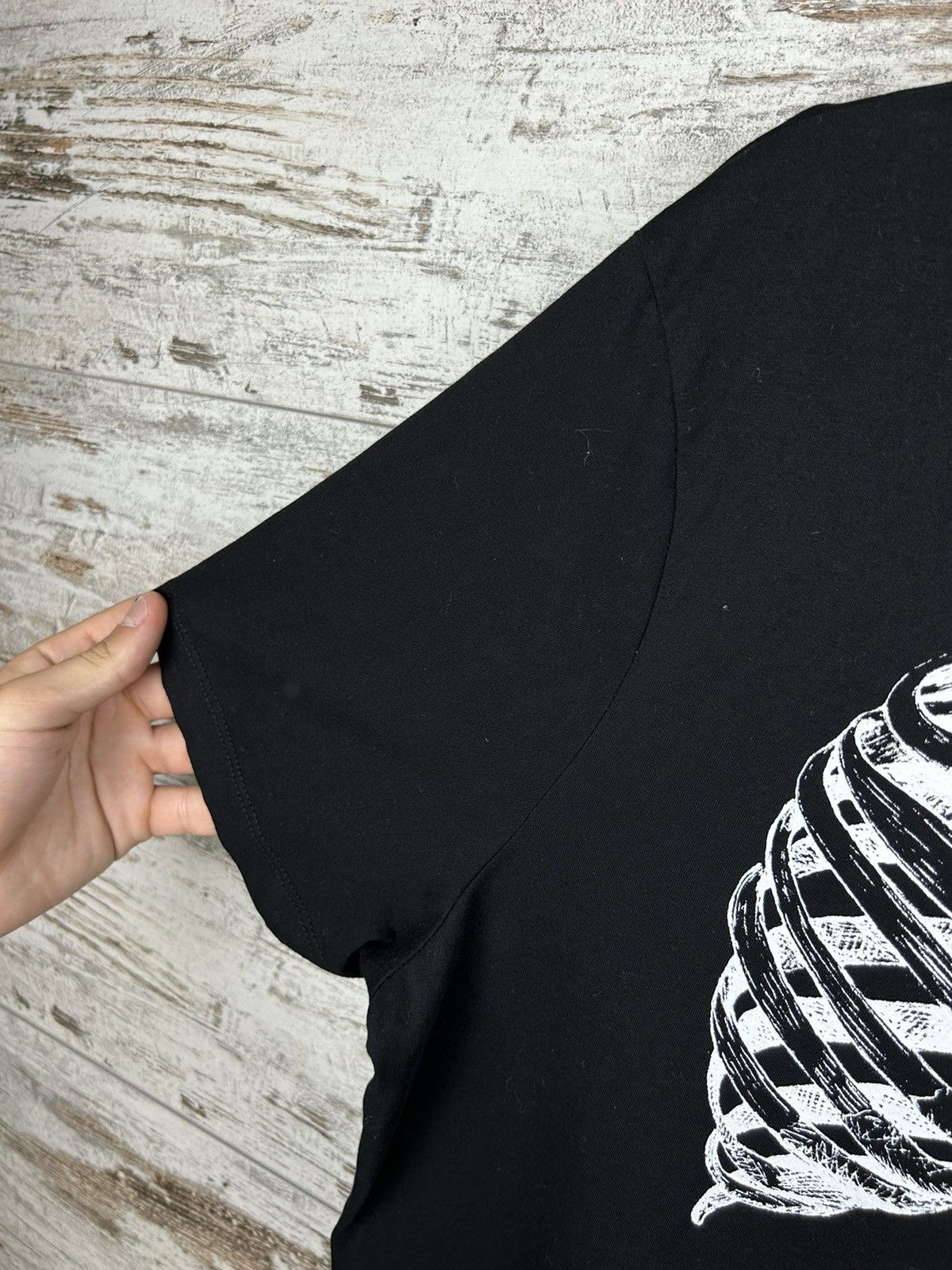Japanese Brand × Vintage Men’s Skeleton Overprint T Shirr streetwear Japan style y2k Size US XL / EU 56 / 4 - 3 Thumbnail