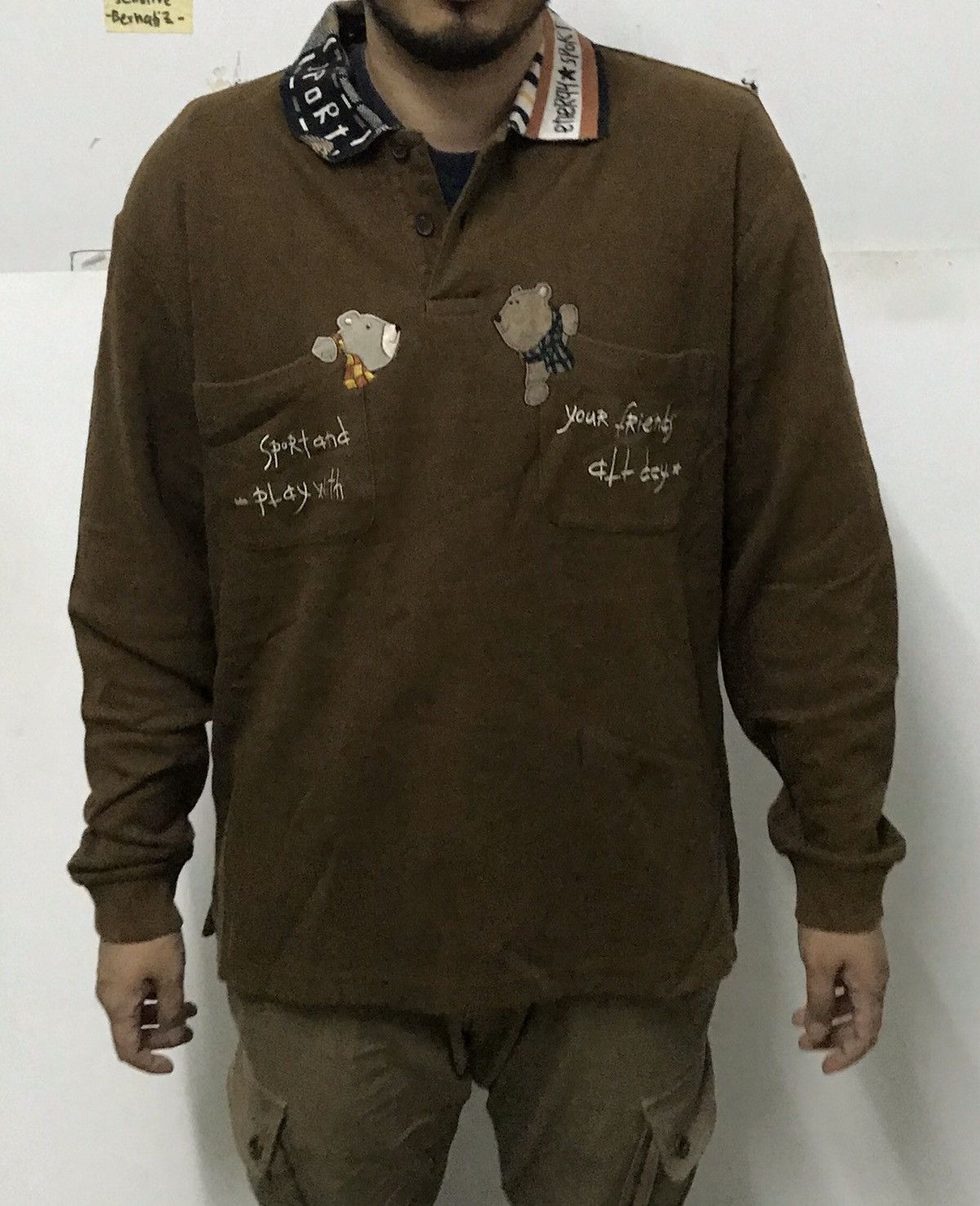 Jean Charles De Castelbajac Vintage Jean Charles De Castelbajac Sweatshirt Size US L / EU 52-54 / 3 - 4 Thumbnail