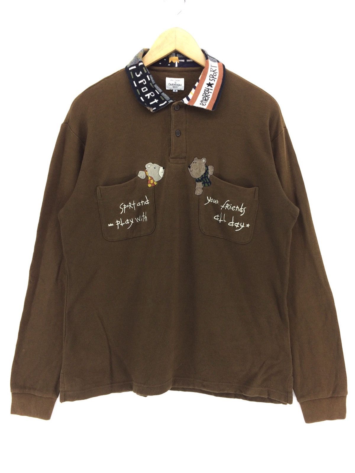 Jean Charles De Castelbajac Vintage Jean Charles De Castelbajac Sweatshirt Size US L / EU 52-54 / 3 - 1 Thumbnail