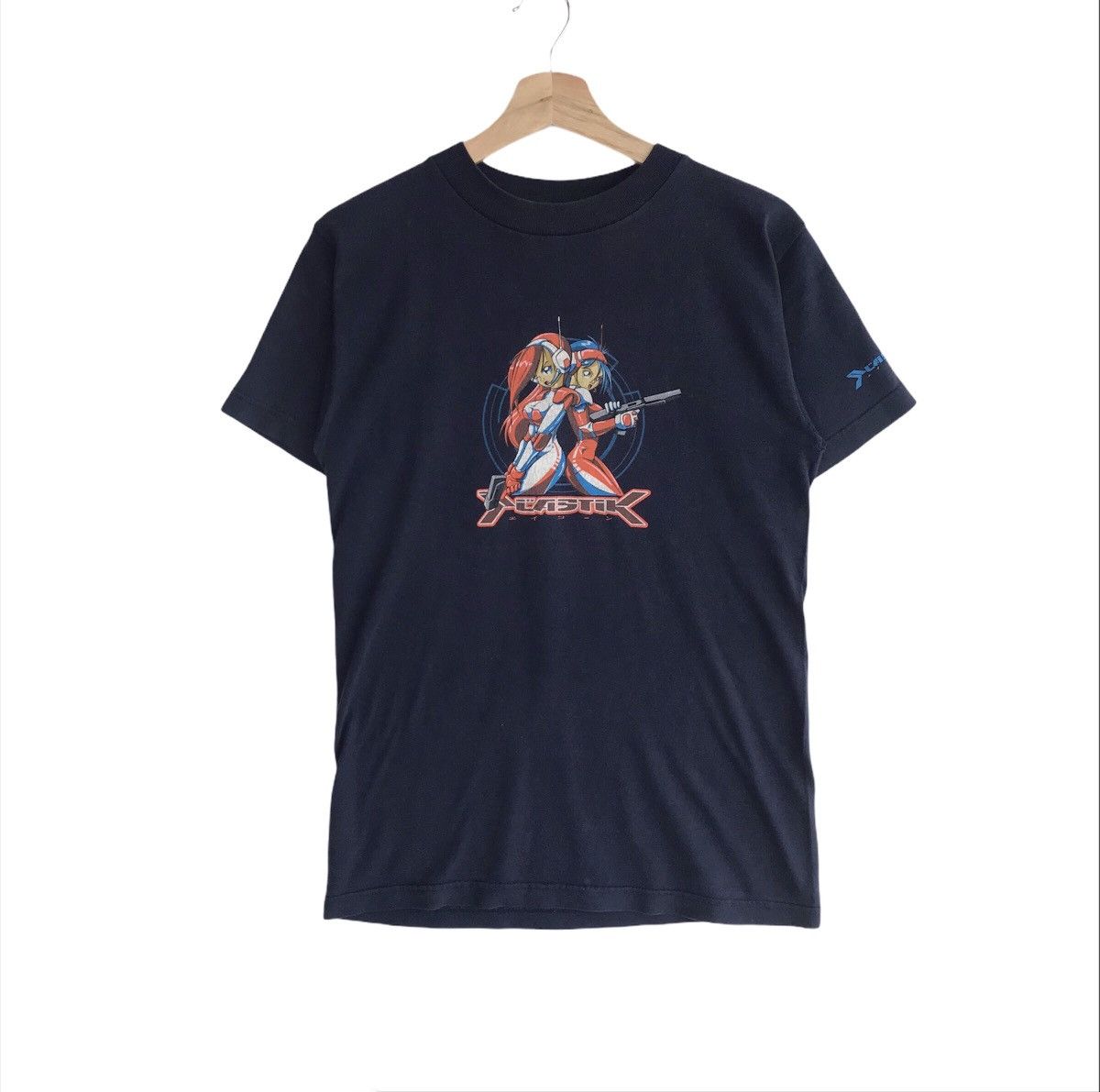 Hook-Ups Vintage Anime Japanese Plastik T-Shirt 90s Rare Size US S / EU 44-46 / 1 - 1 Thumbnail