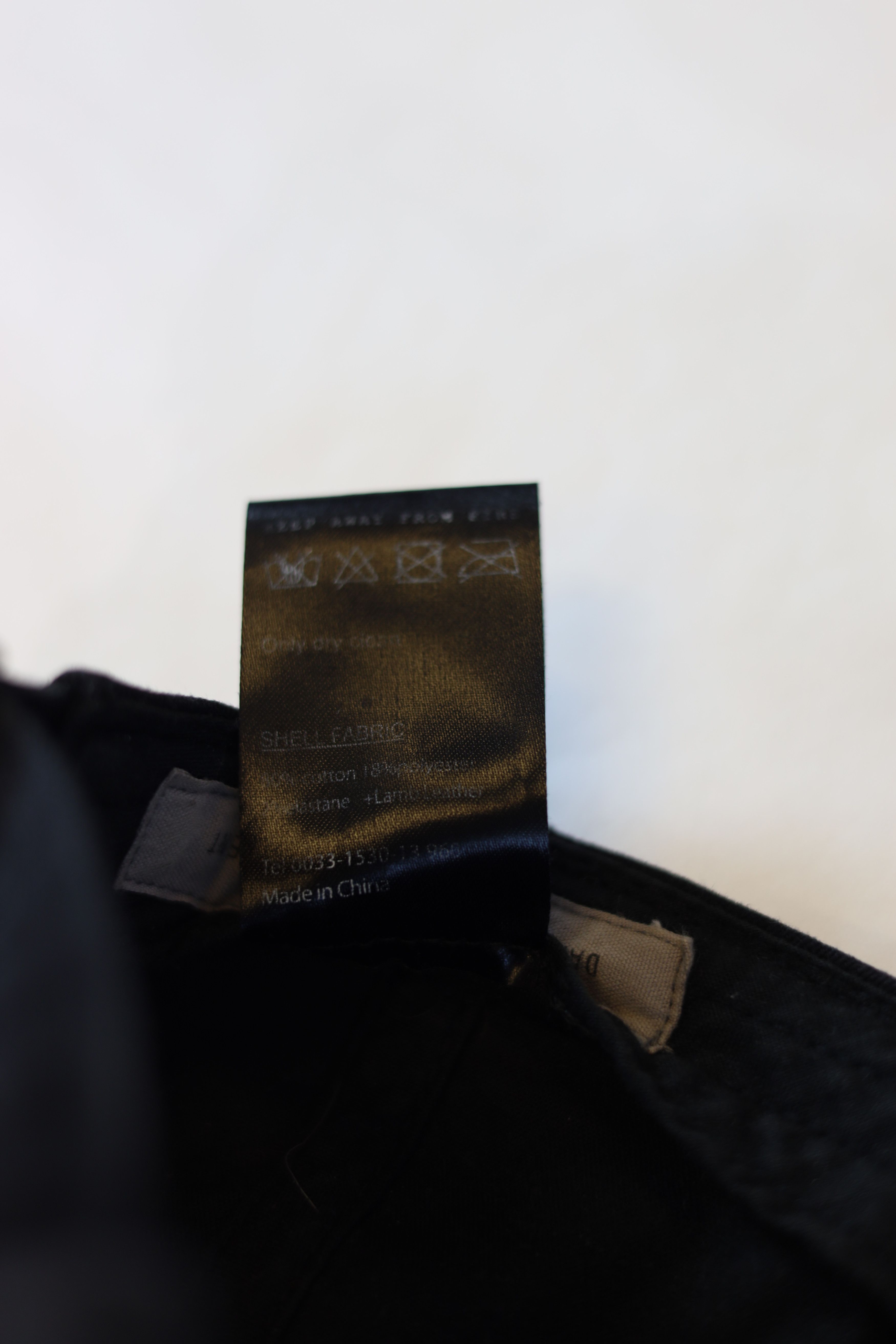 Silent By Damir Doma RARE Damir Doma Black Leather brim Cap Size ONE SIZE - 5 Thumbnail