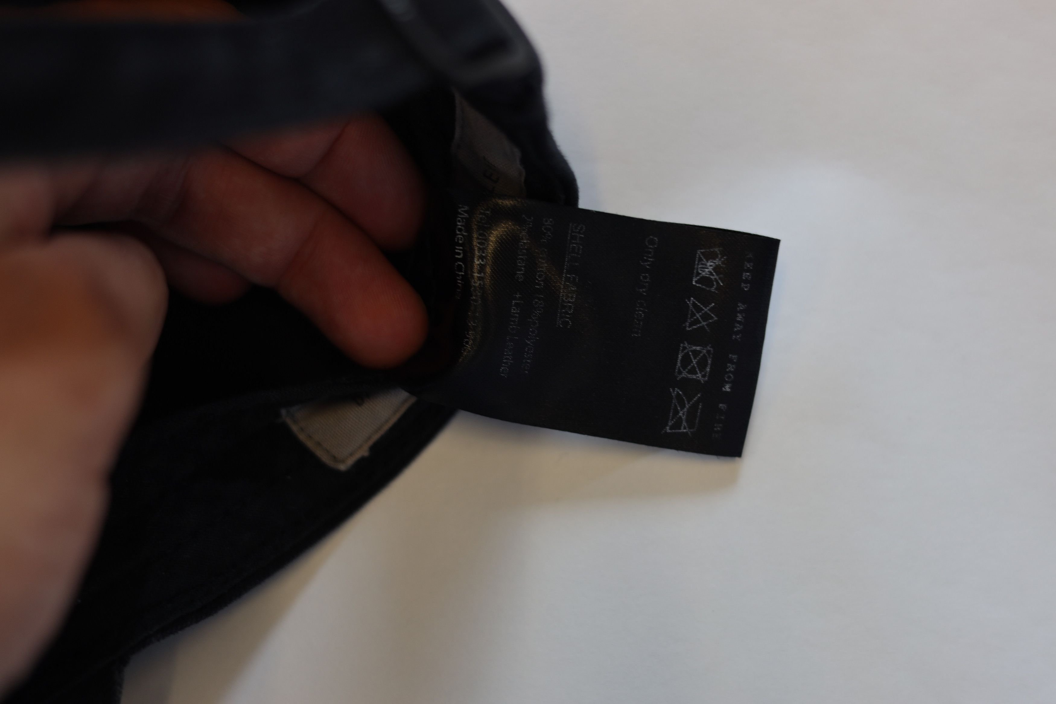 Silent By Damir Doma RARE Damir Doma Black Leather brim Cap Size ONE SIZE - 4 Thumbnail