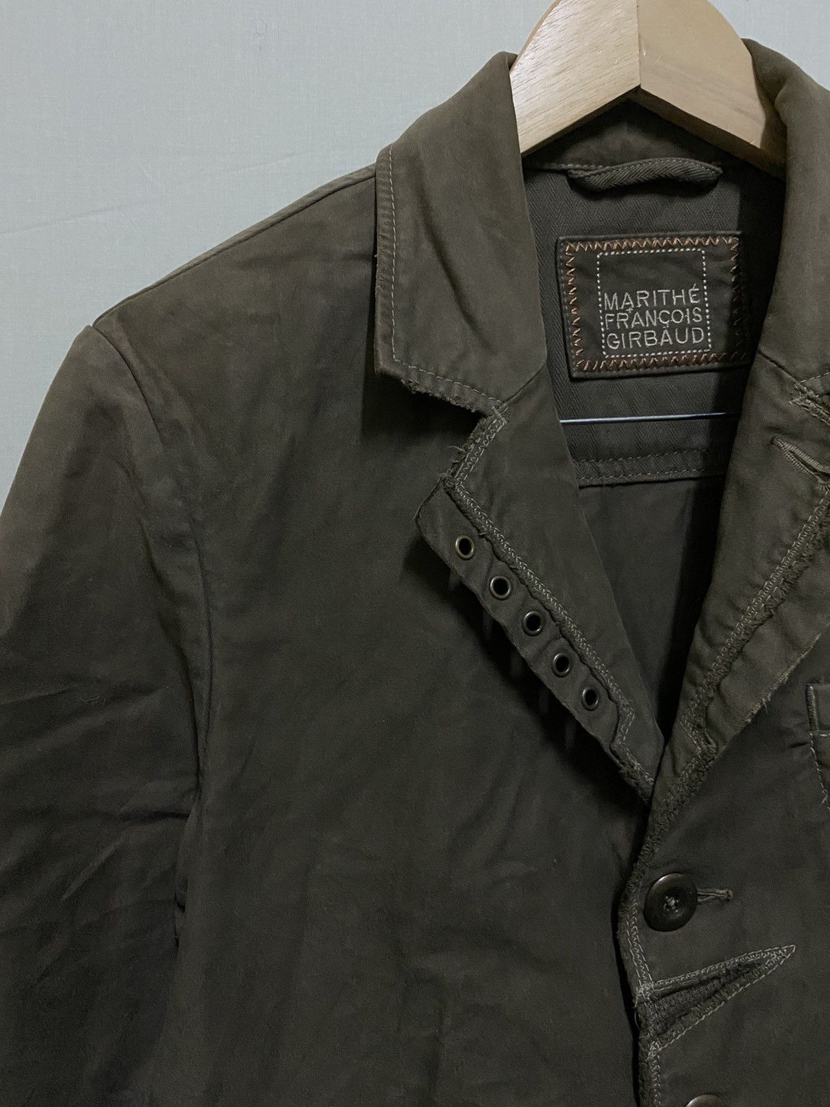Designer × Japanese Brand × Marithe + Francois Girbaud MFG Denim Jacket Size US M / EU 48-50 / 2 - 2 Thumbnail
