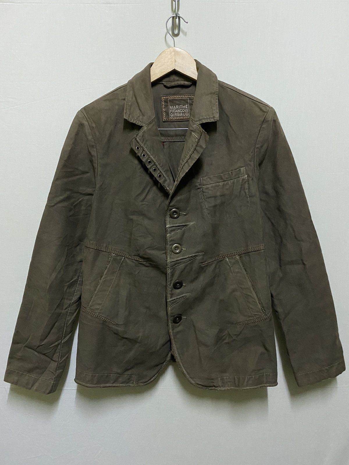 Designer × Japanese Brand × Marithe + Francois Girbaud MFG Denim Jacket Size US M / EU 48-50 / 2 - 1 Thumbnail