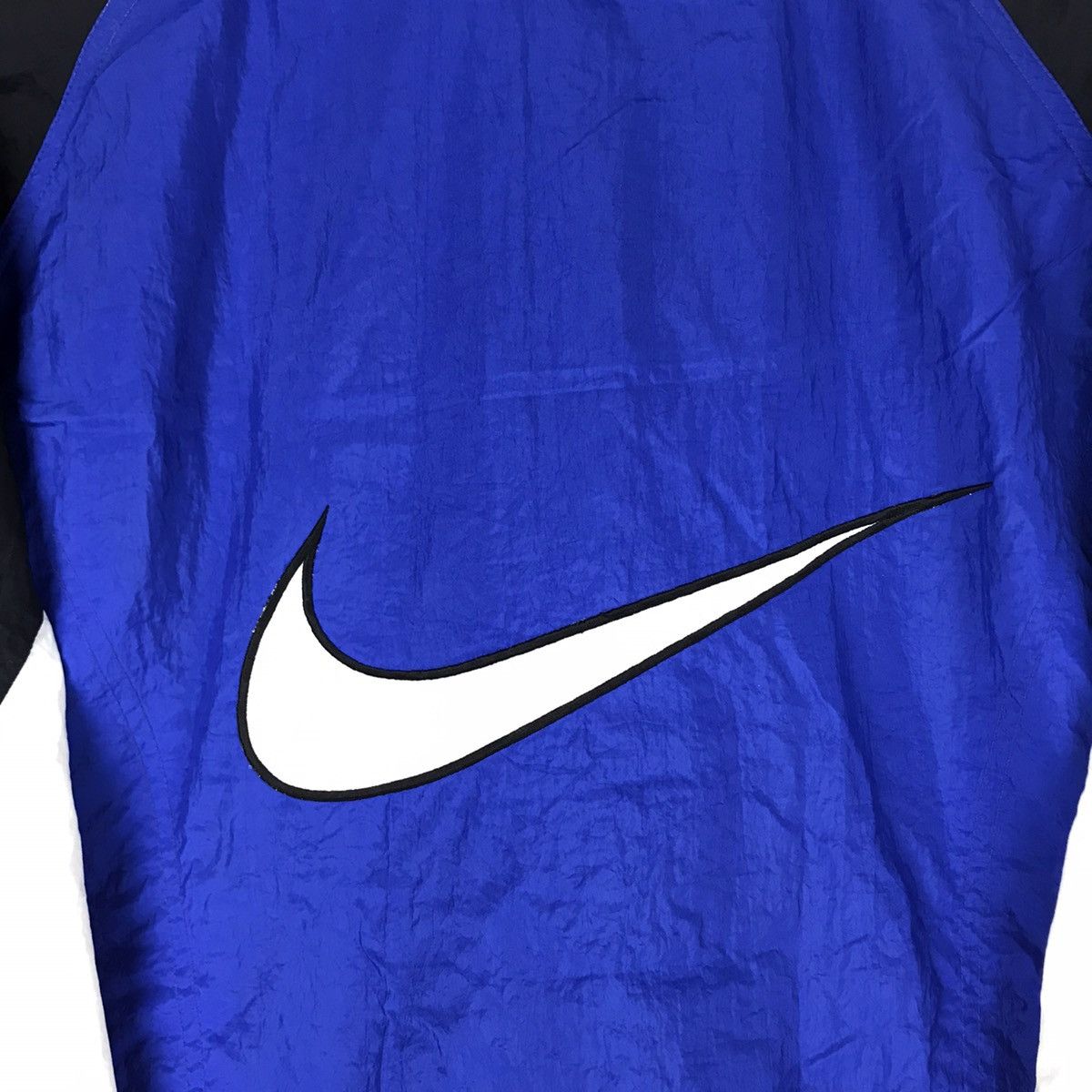 Nike Vintage 90s Nike Windbreaker Jacket Embroidery Big Logo Size US L / EU 52-54 / 3 - 3 Thumbnail