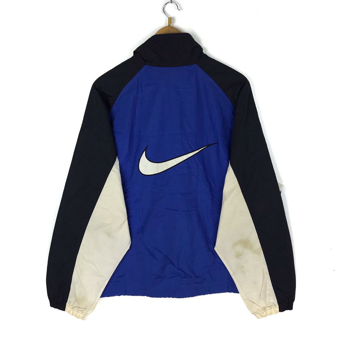 Nike Vintage 90s Nike Windbreaker Jacket Embroidery Big Logo Size US L / EU 52-54 / 3 - 1 Thumbnail
