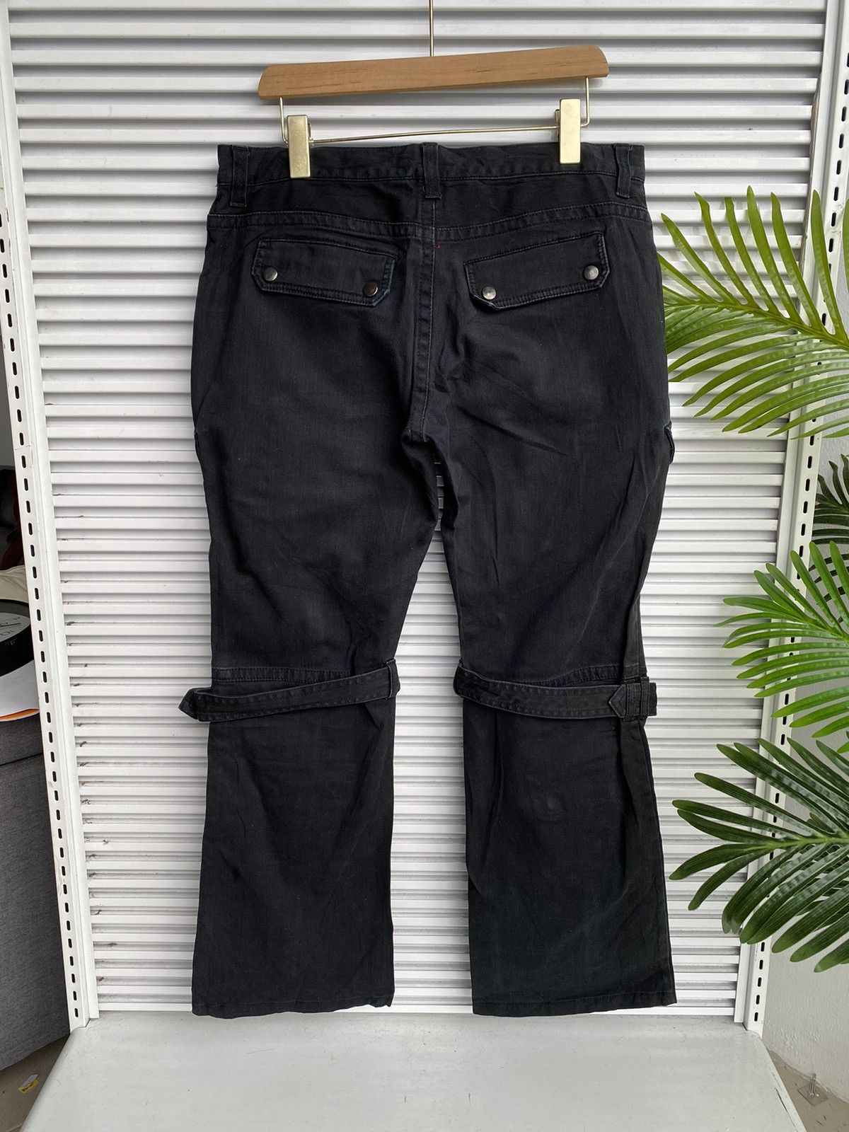 Japanese Brand Vintage Semantic Design Tactical Bondage Multi Pocket Size US 35 - 7 Thumbnail