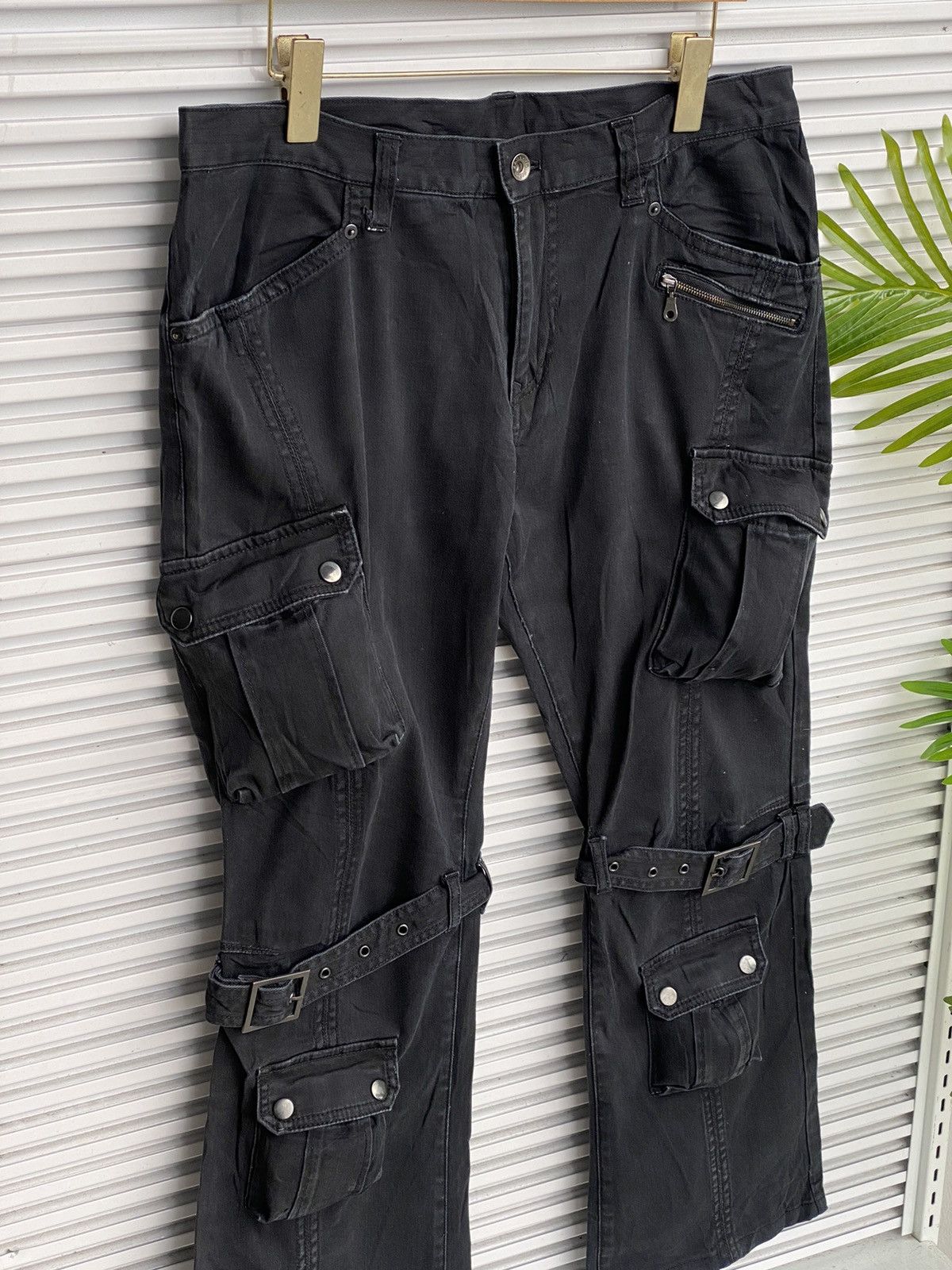 Japanese Brand Vintage Semantic Design Tactical Bondage Multi Pocket Size US 35 - 1 Thumbnail