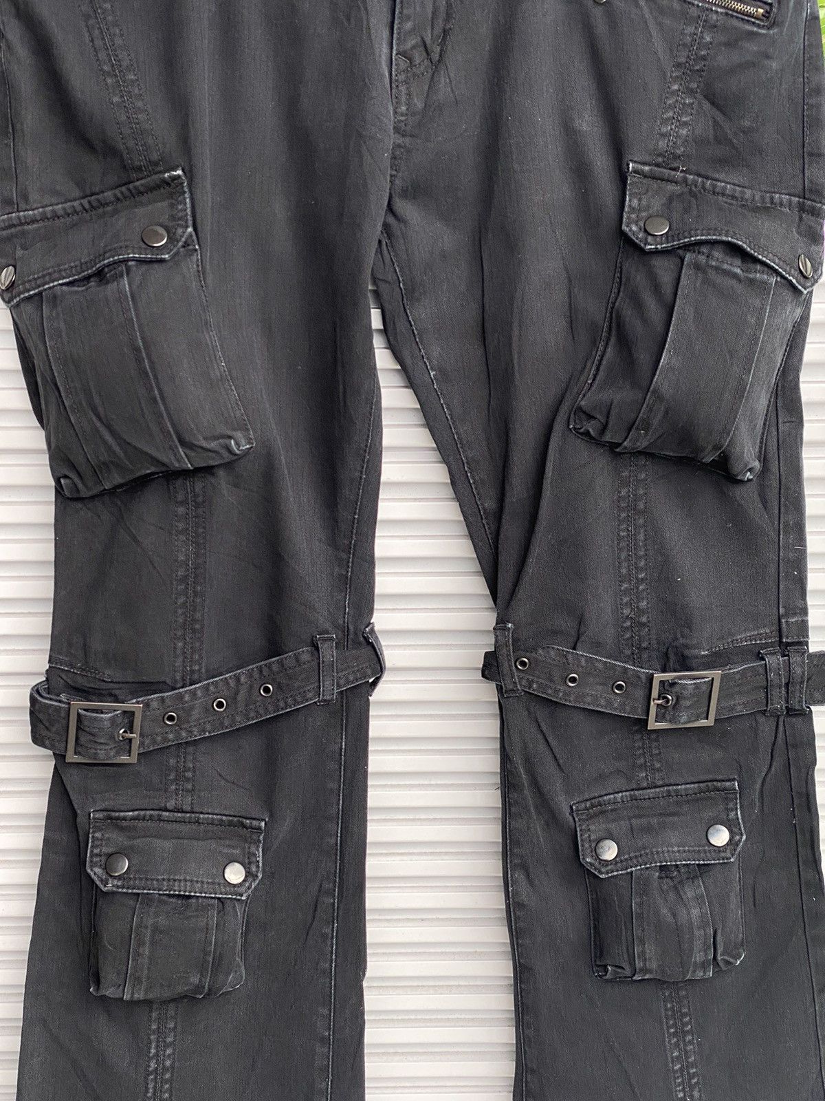 Japanese Brand Vintage Semantic Design Tactical Bondage Multi Pocket Size US 35 - 3 Thumbnail