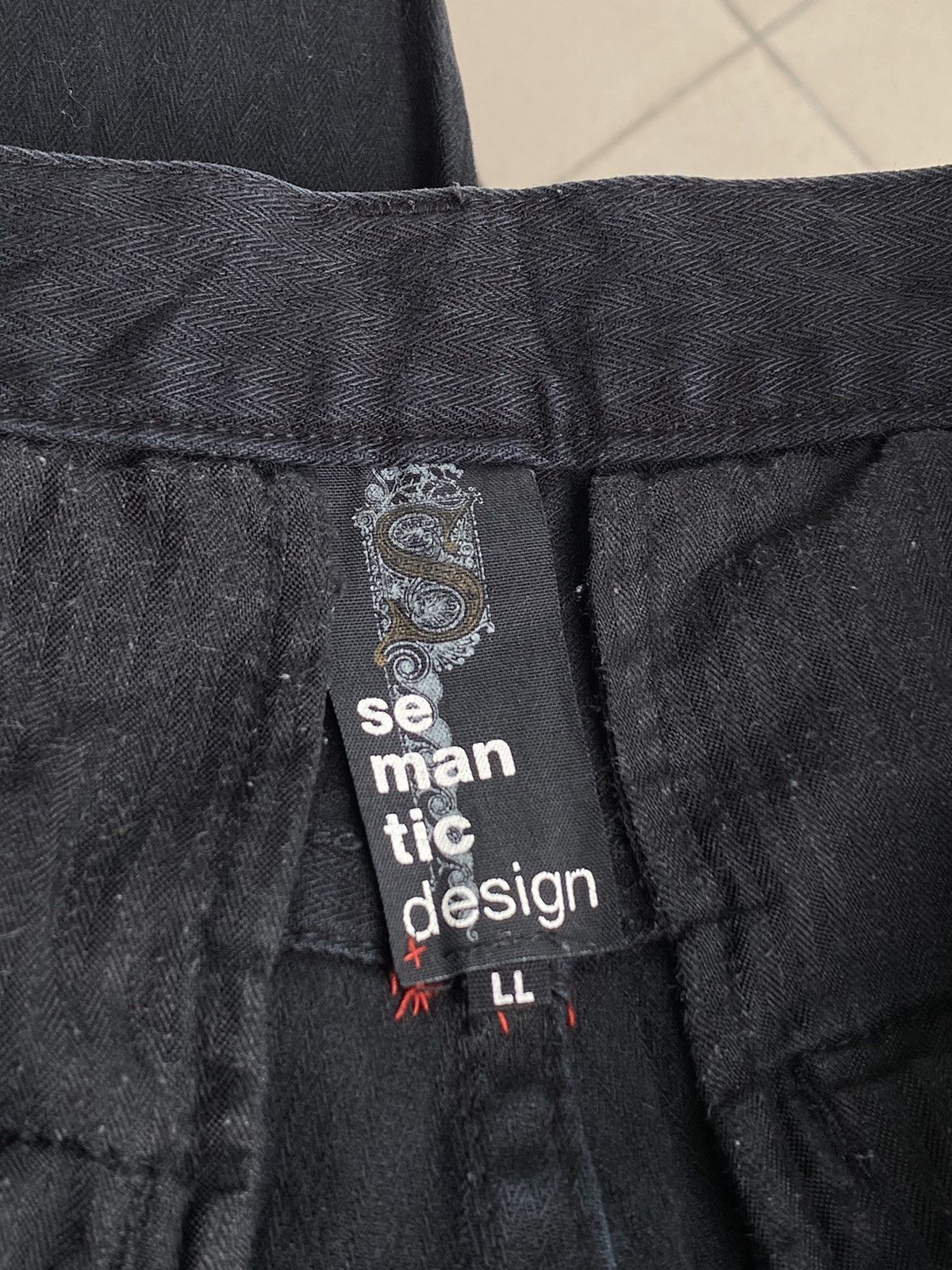 Japanese Brand Vintage Semantic Design Tactical Bondage Multi Pocket Size US 35 - 8 Thumbnail