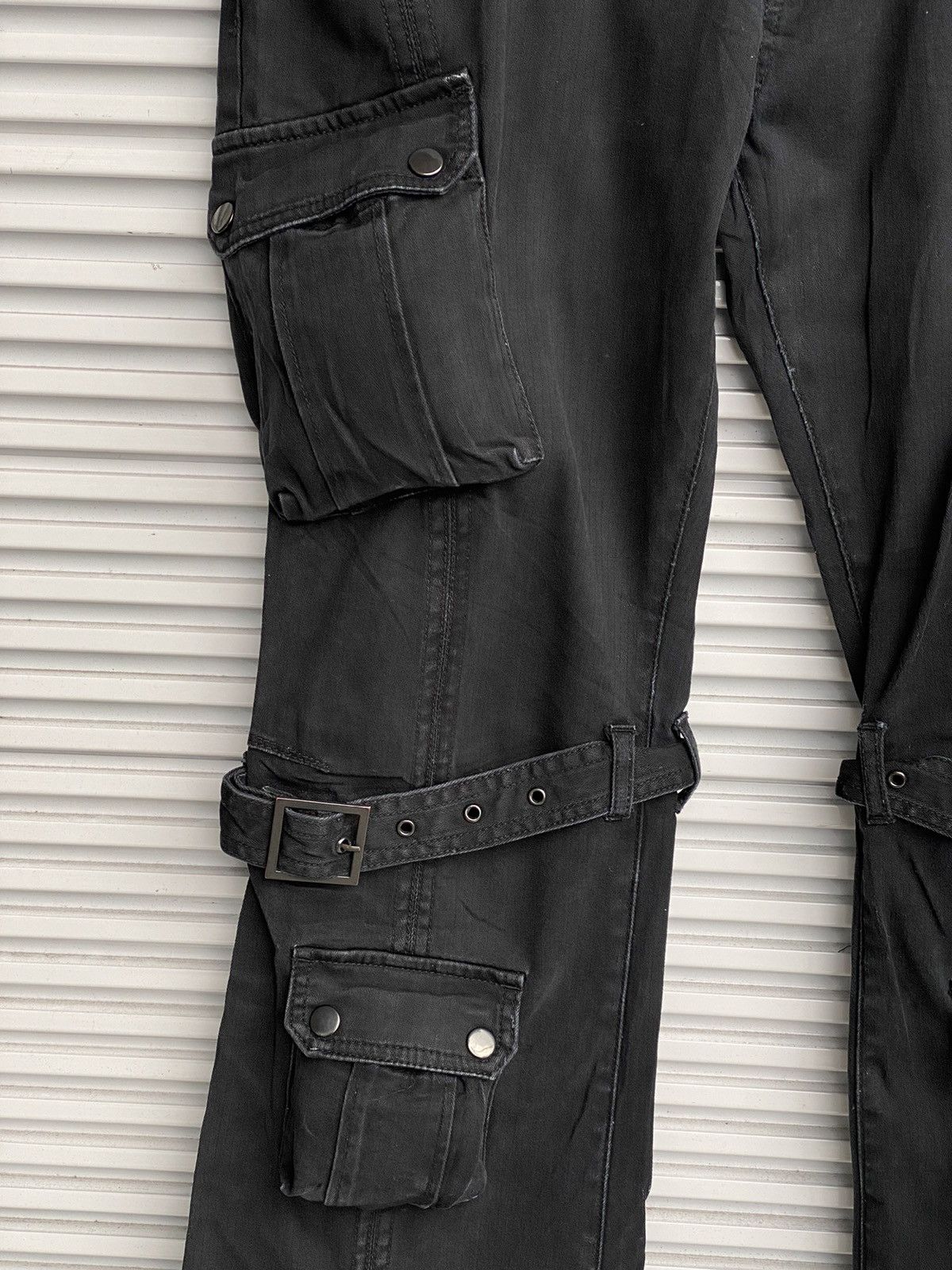Japanese Brand Vintage Semantic Design Tactical Bondage Multi Pocket Size US 35 - 4 Thumbnail
