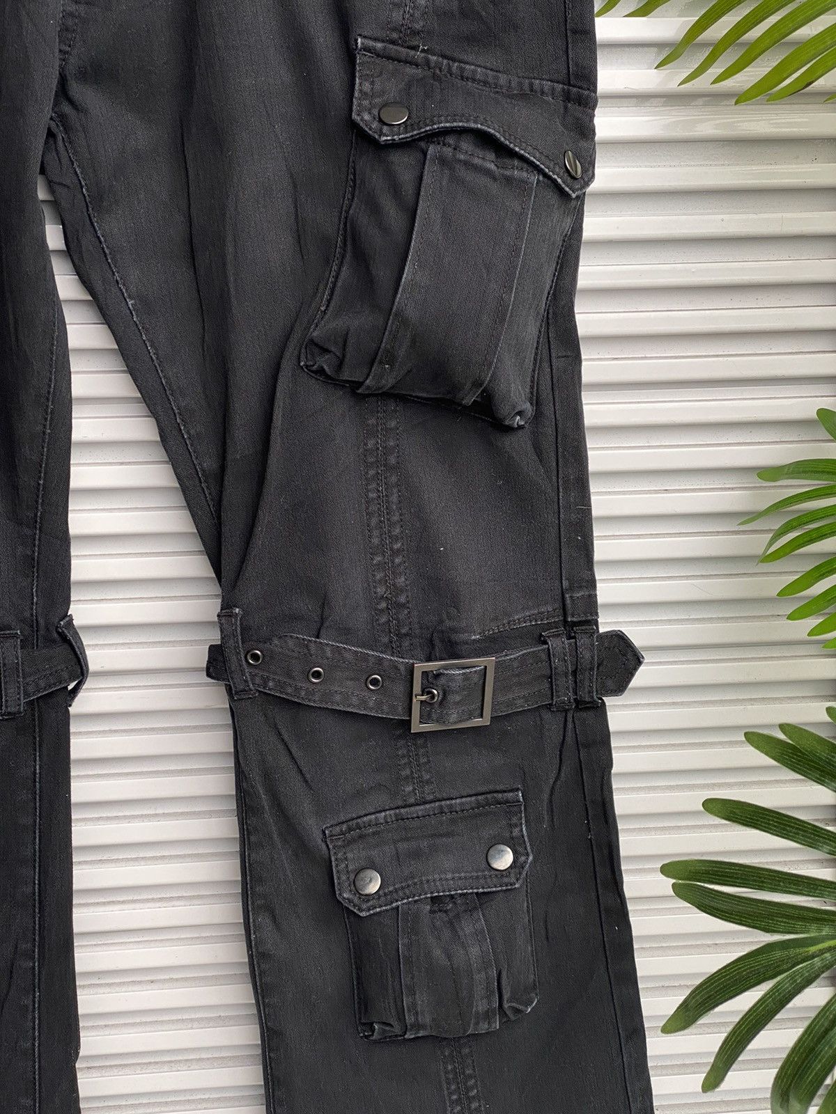 Japanese Brand Vintage Semantic Design Tactical Bondage Multi Pocket Size US 35 - 5 Thumbnail