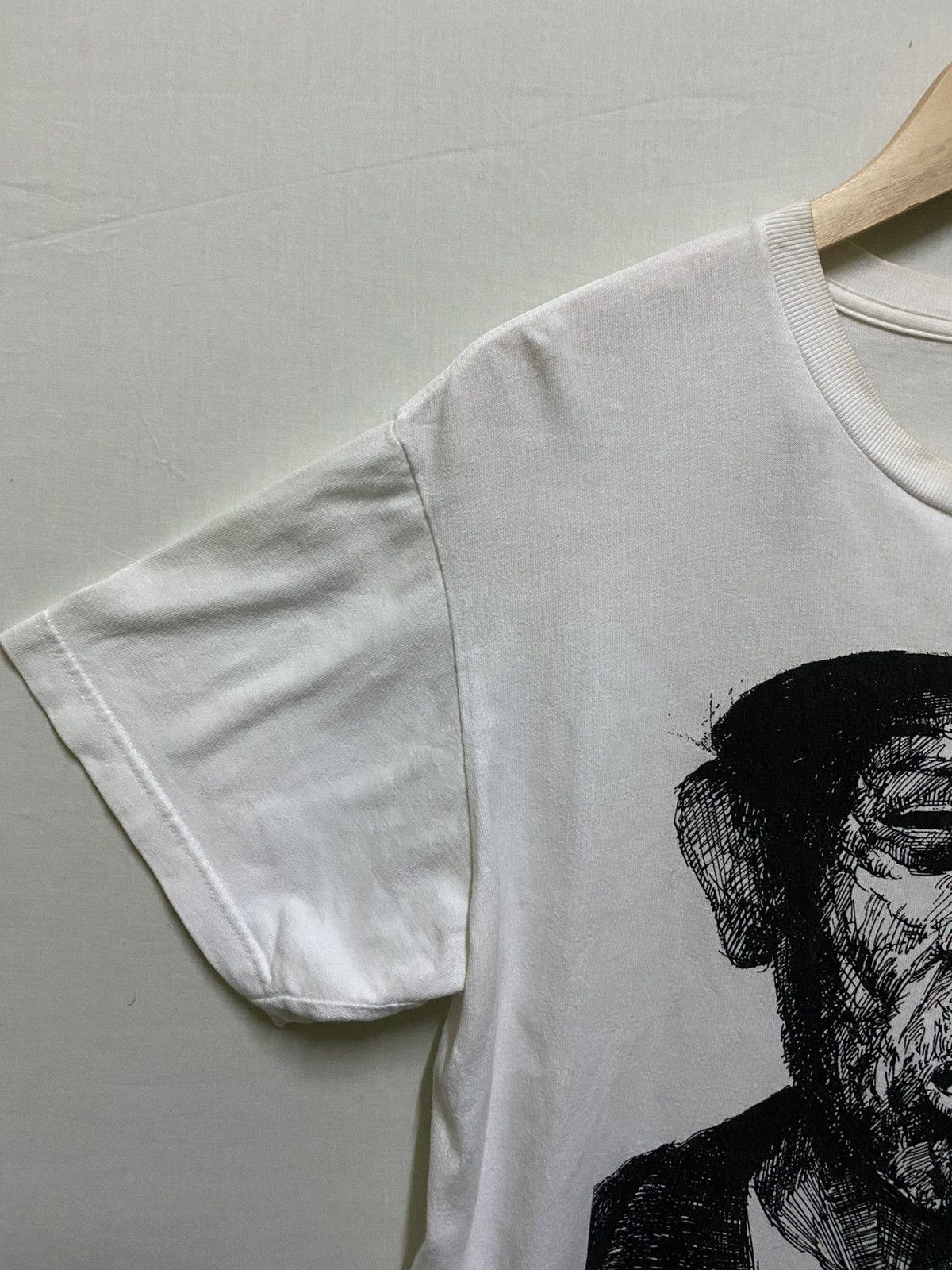 Japanese Brand Neanderthal Face T Shirt Size US M / EU 48-50 / 2 - 2 Thumbnail