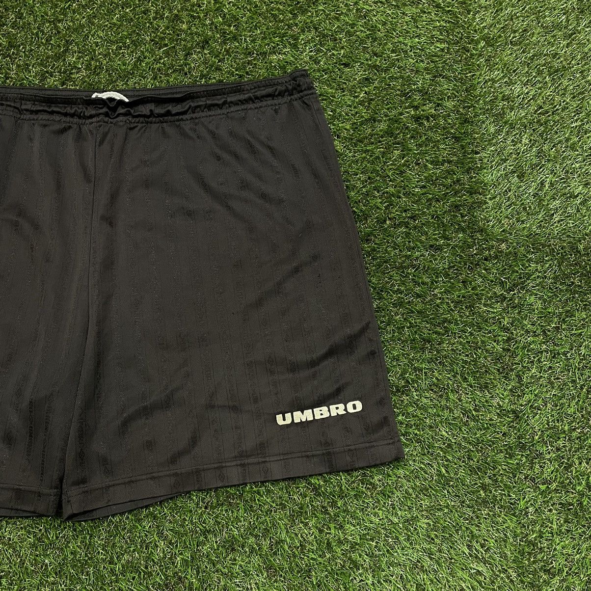 Vintage Vintage Y2K Umbro Shorts Streetwear Skate Mini Logo Boxy 36 Size US 36 / EU 52 - 2 Thumbnail