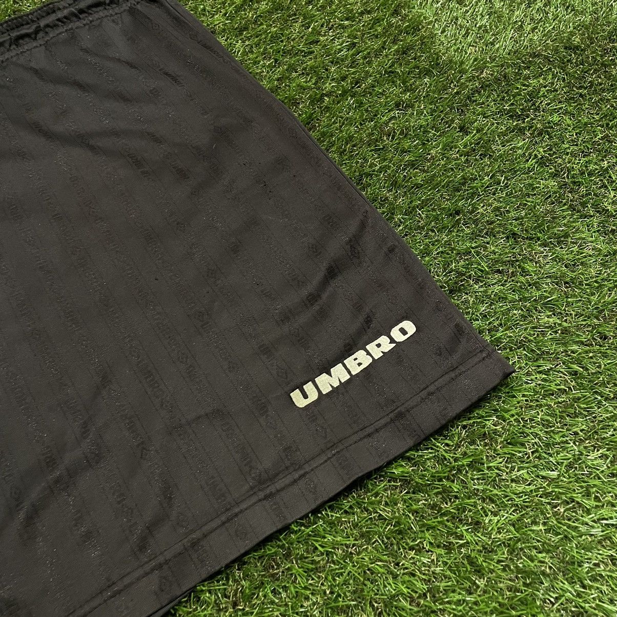 Vintage Vintage Y2K Umbro Shorts Streetwear Skate Mini Logo Boxy 36 Size US 36 / EU 52 - 3 Thumbnail