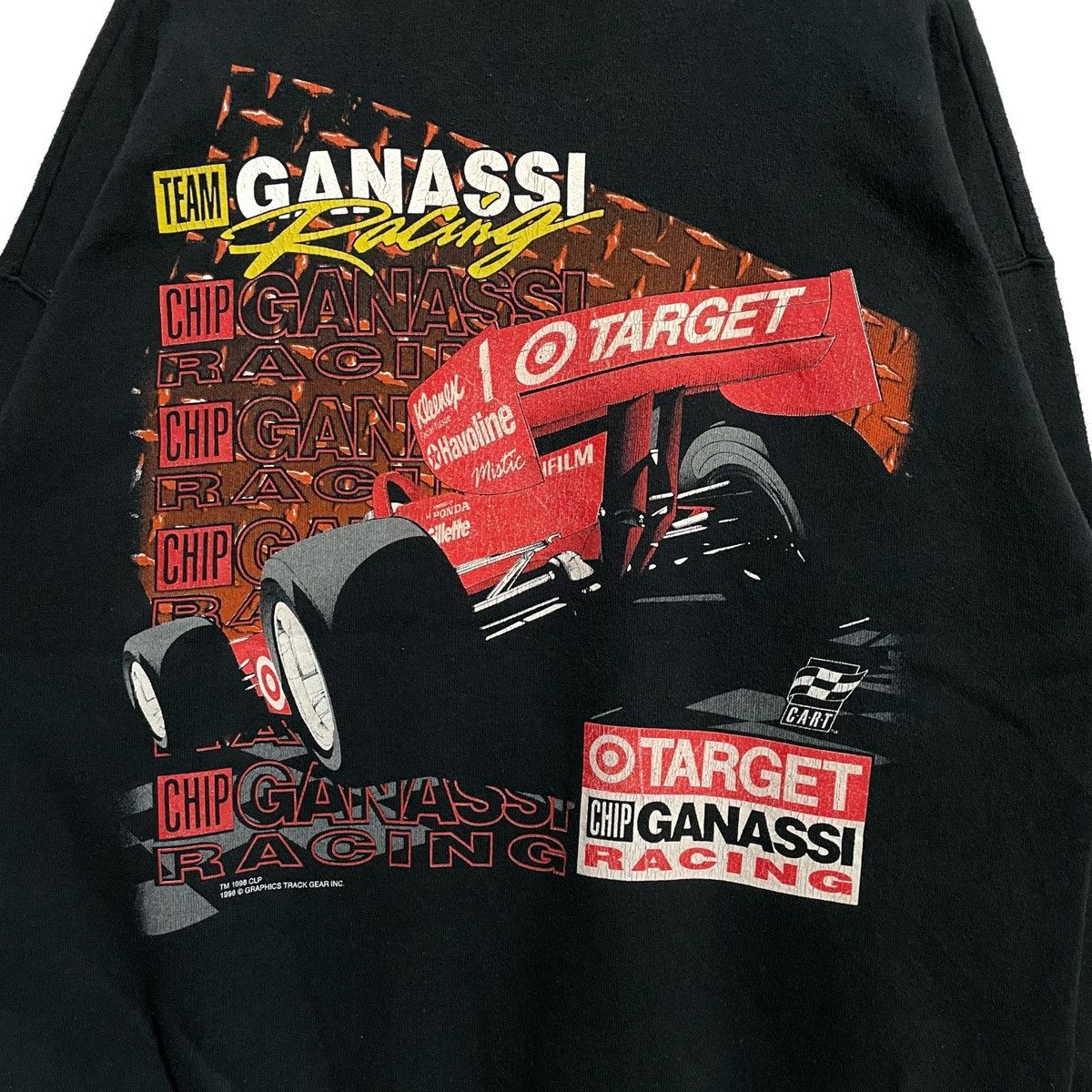 Vintage Nascar Target Chip Ganassi 90s Racing Team Sweatshirt Size US XL / EU 56 / 4 - 4 Thumbnail