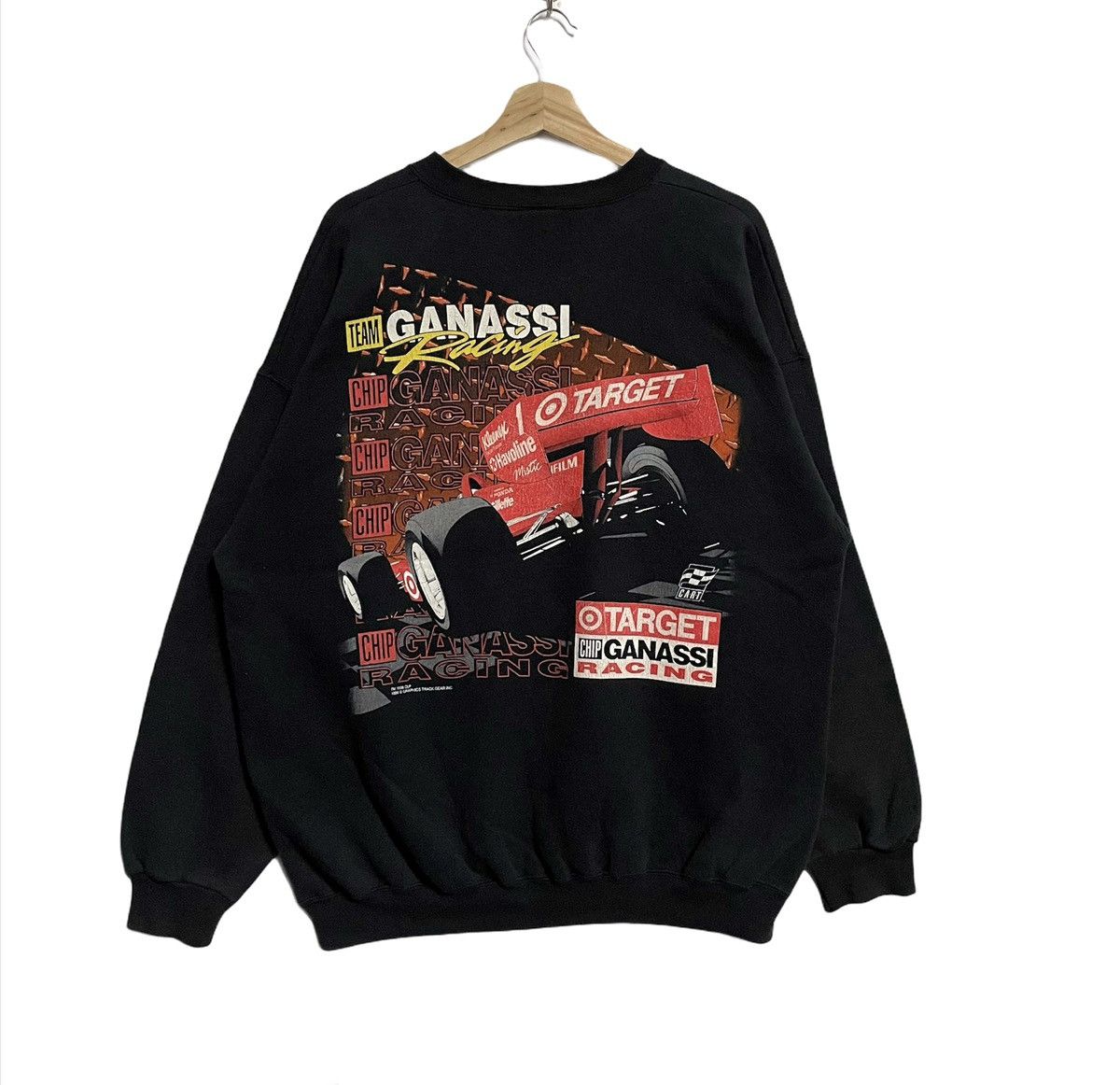 Vintage Nascar Target Chip Ganassi 90s Racing Team Sweatshirt Size US XL / EU 56 / 4 - 2 Thumbnail