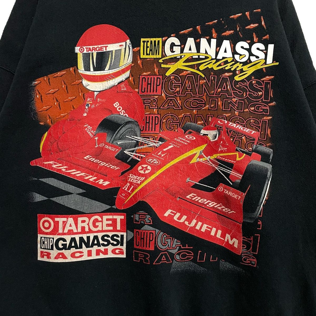 Vintage Nascar Target Chip Ganassi 90s Racing Team Sweatshirt Size US XL / EU 56 / 4 - 3 Thumbnail