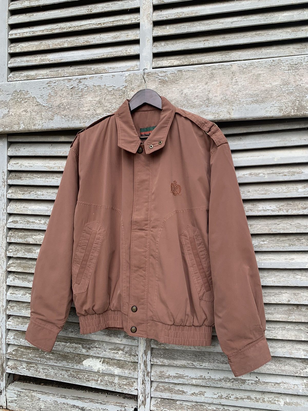👹Caravach Maroon Beautiful Bomber Jacket